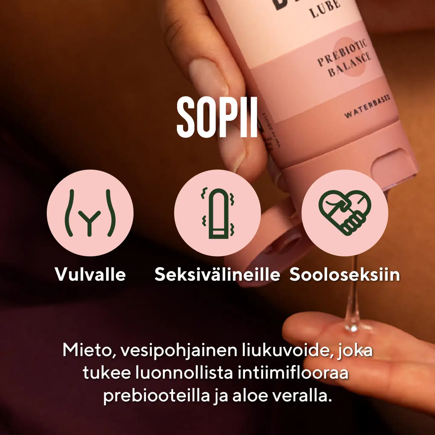 RFSU Biotic Lube vesipohjainen liukuvoide 50ml - 2