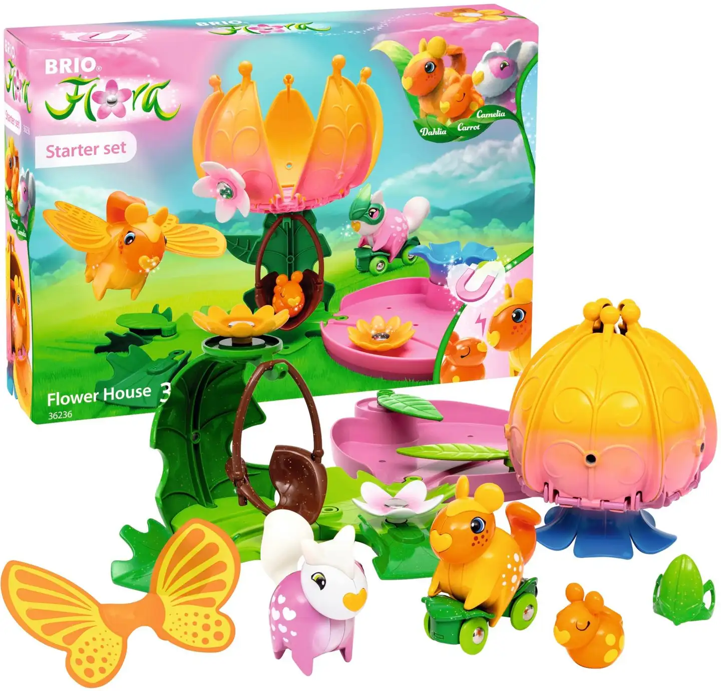BRIO Flora Kukkatalo -setti - 3