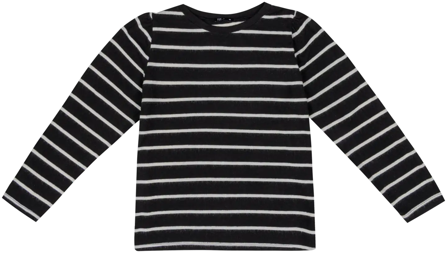 TEX naisten trikoopaita I997170 - BLACK 1 - 1