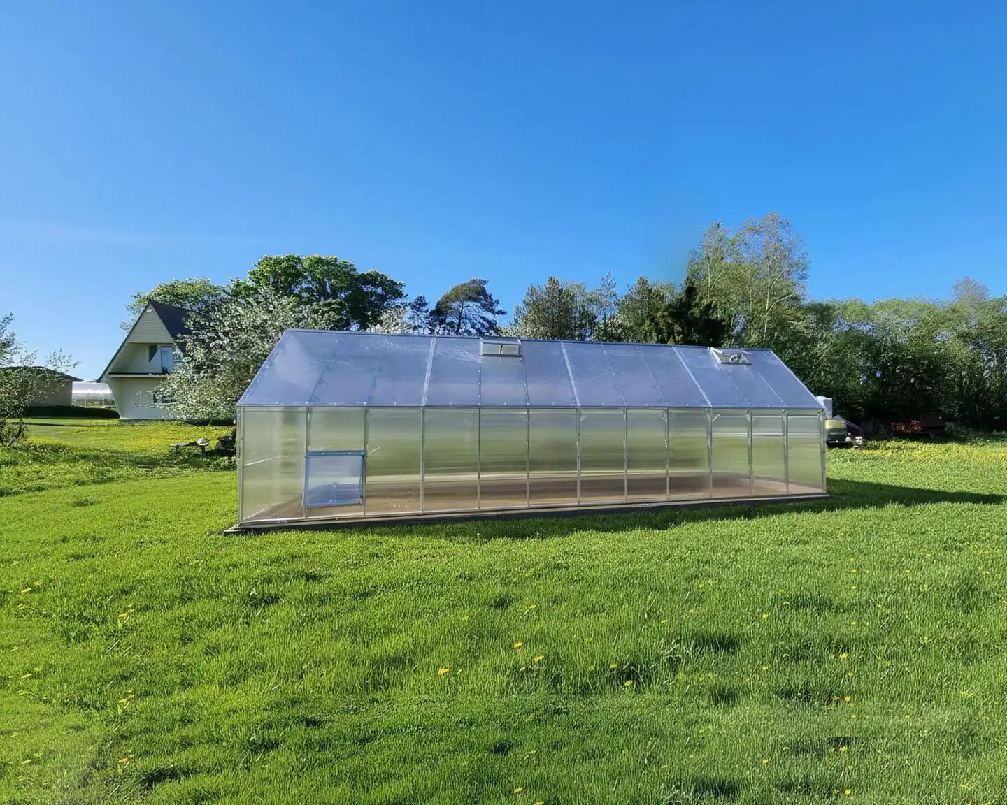 Ecoslider kasvihuone DD 4.0 X 8.35 - 10