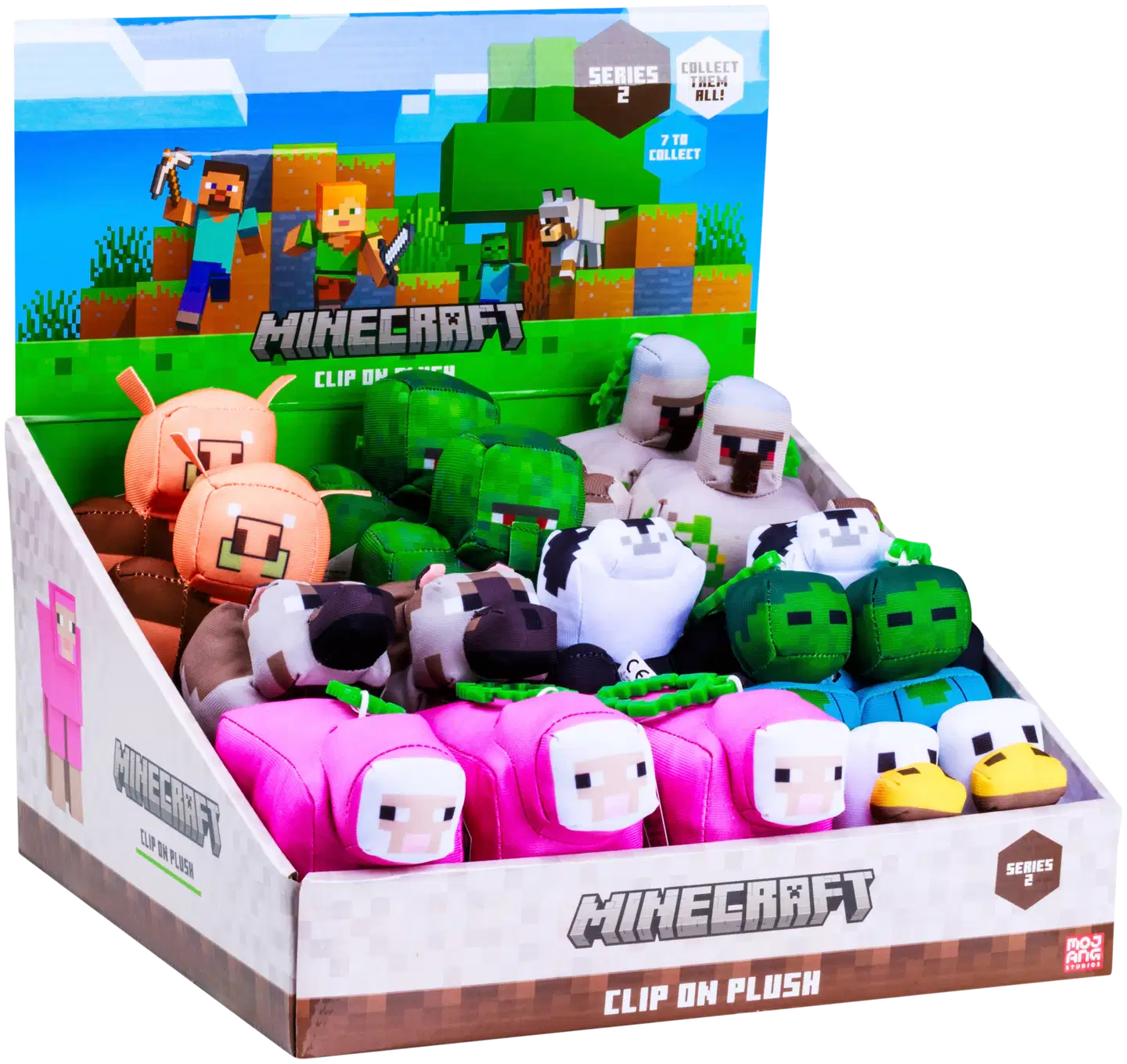 Minecraft 13 cm klipsipehmo - 1