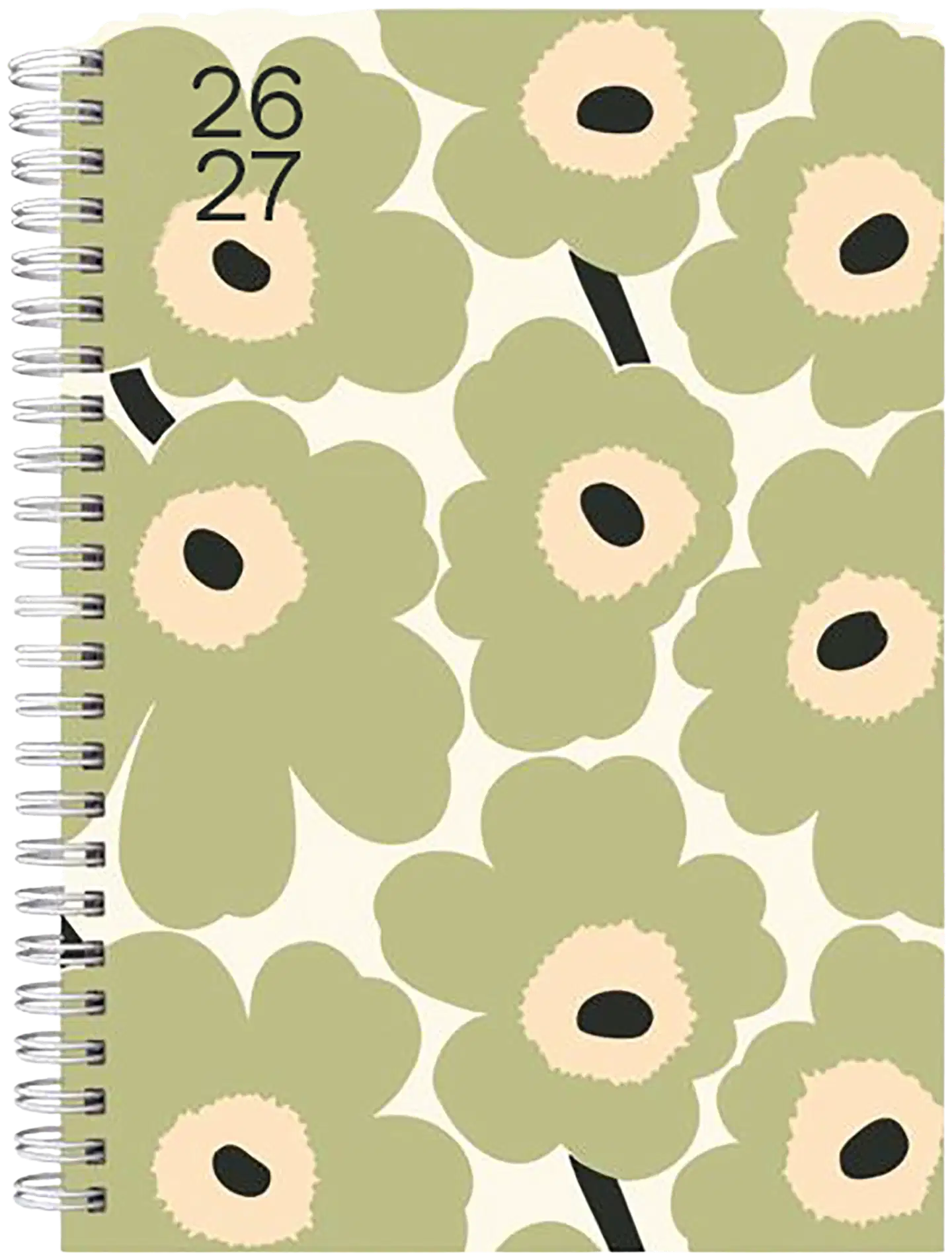 Marimekko Unikko lukuvuosikalenteri 2026-2027 12x17cm