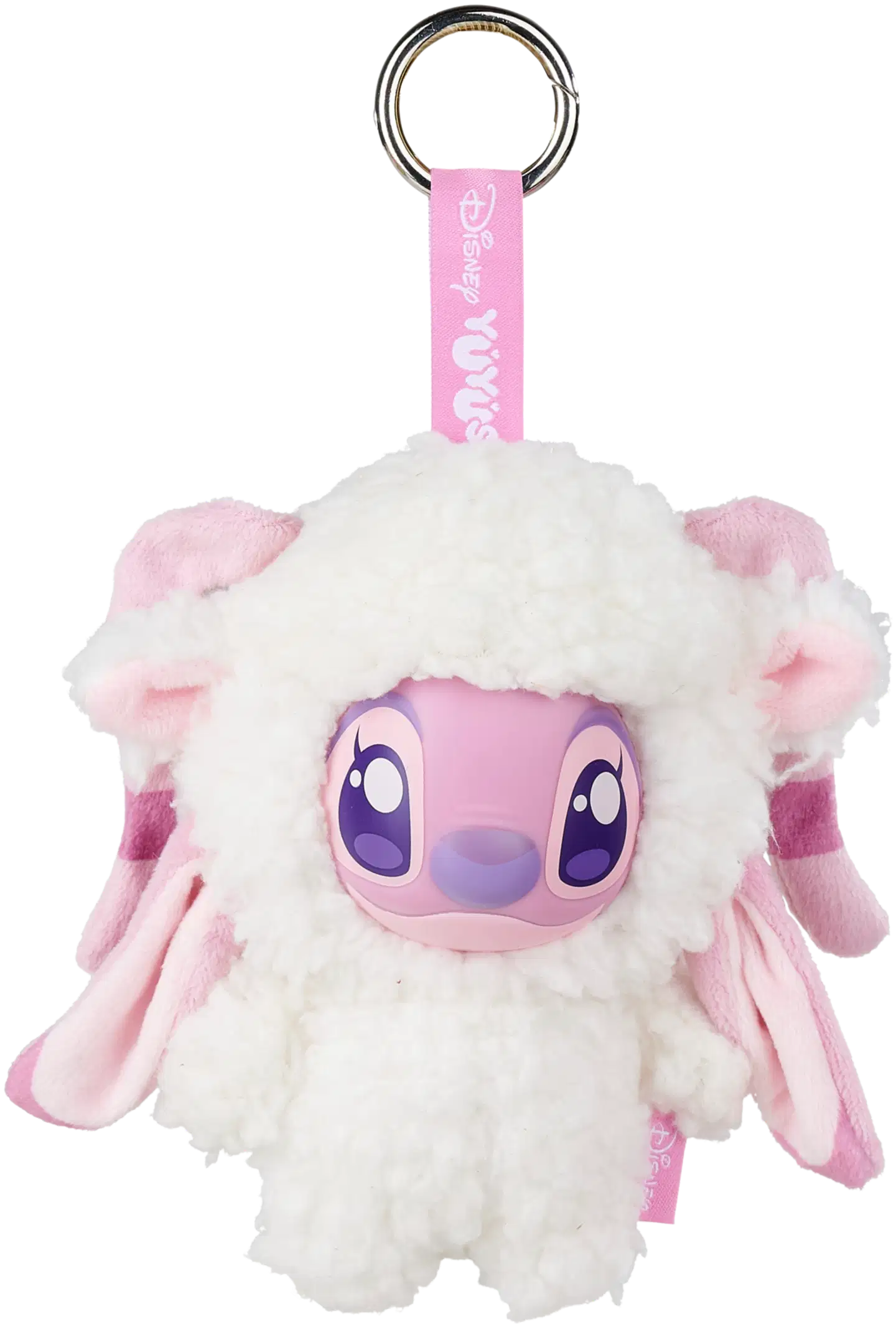 Simba Walt Disney YuYus Stitch tai Angel, maskottipehmo, 12 cm, laukkuun, reppuun tai avaimenperään - 9