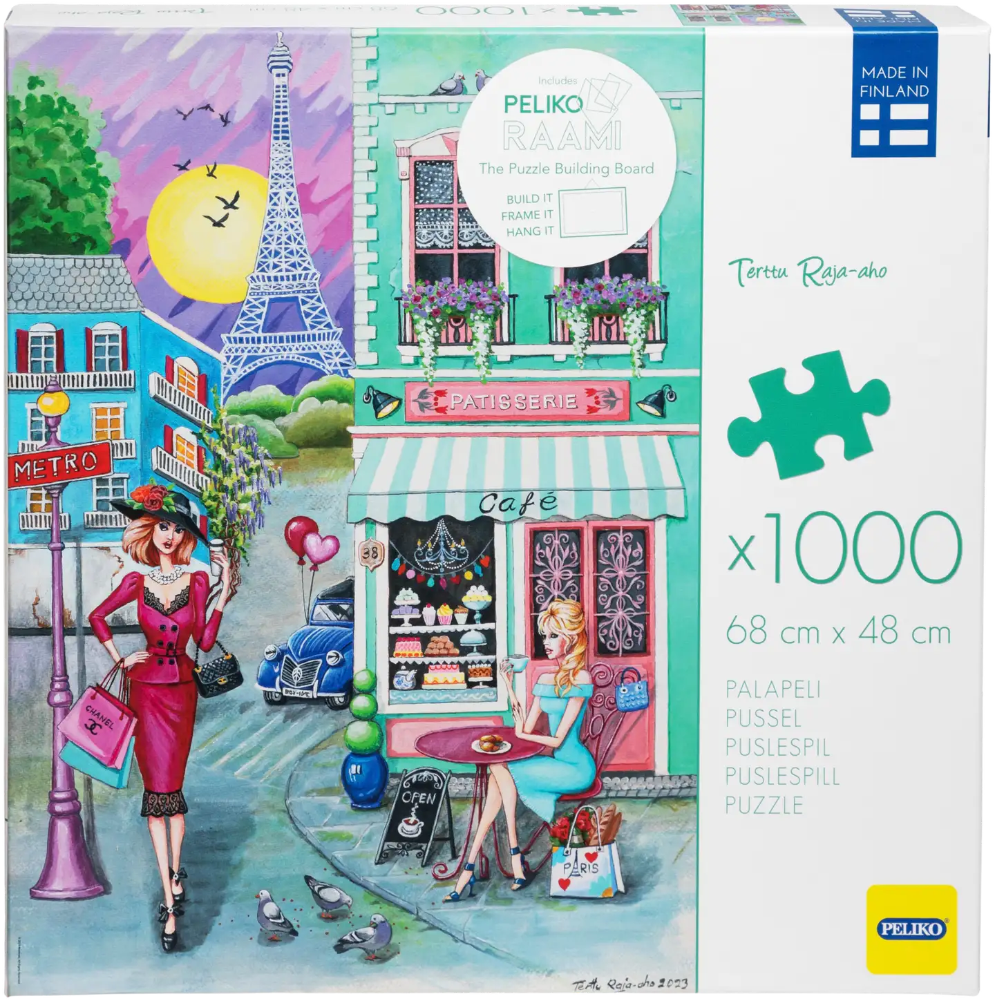 Peliko palapeli 1000 palaa Terttu Raja-aho Pariisi - 2