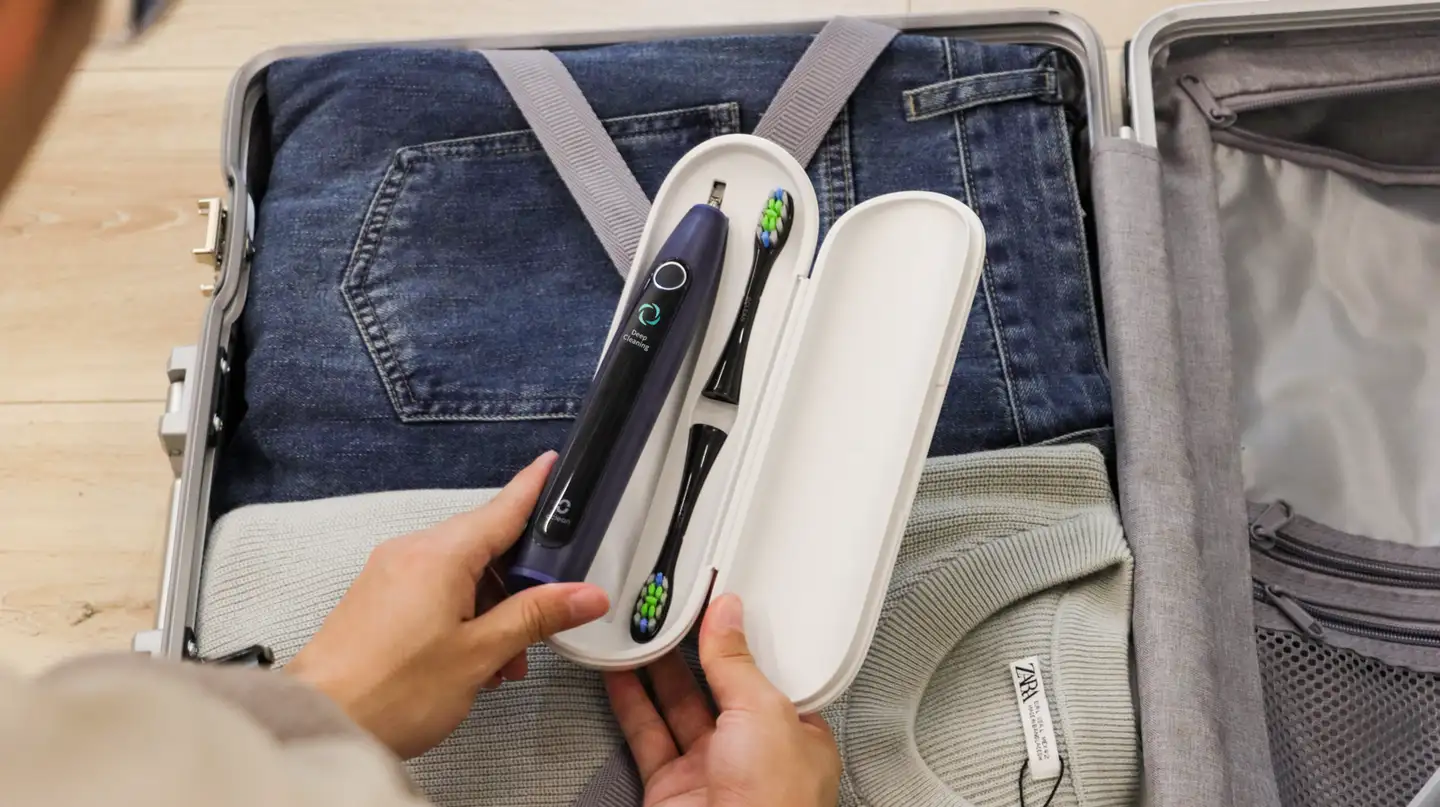 Oclean X Lite S Duo Set sähköhammasharja tummansininen & harmaa C01000668 - 8