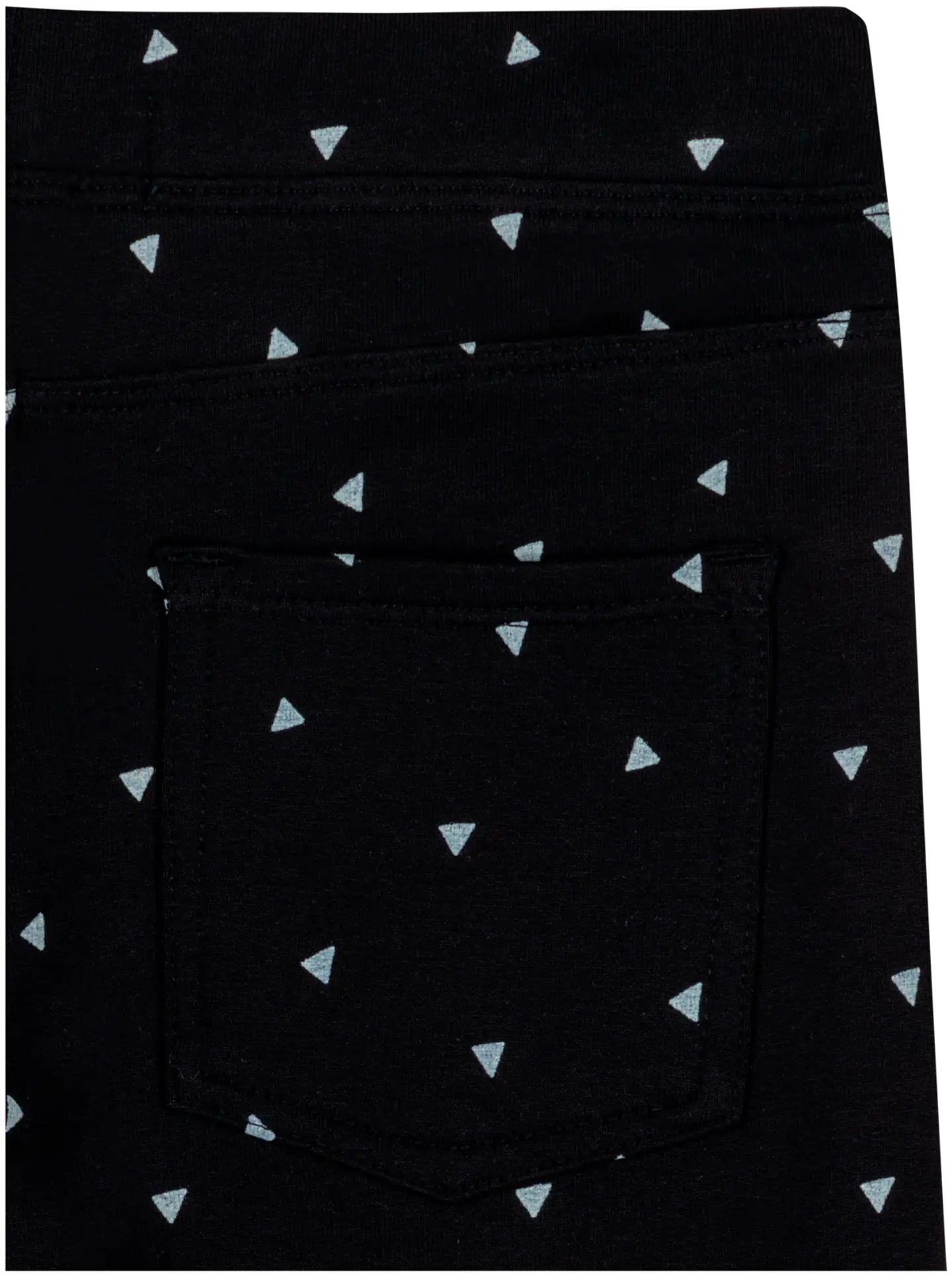 TEX lasten legginsit pilkku I980449 - BLACK 1 - 4