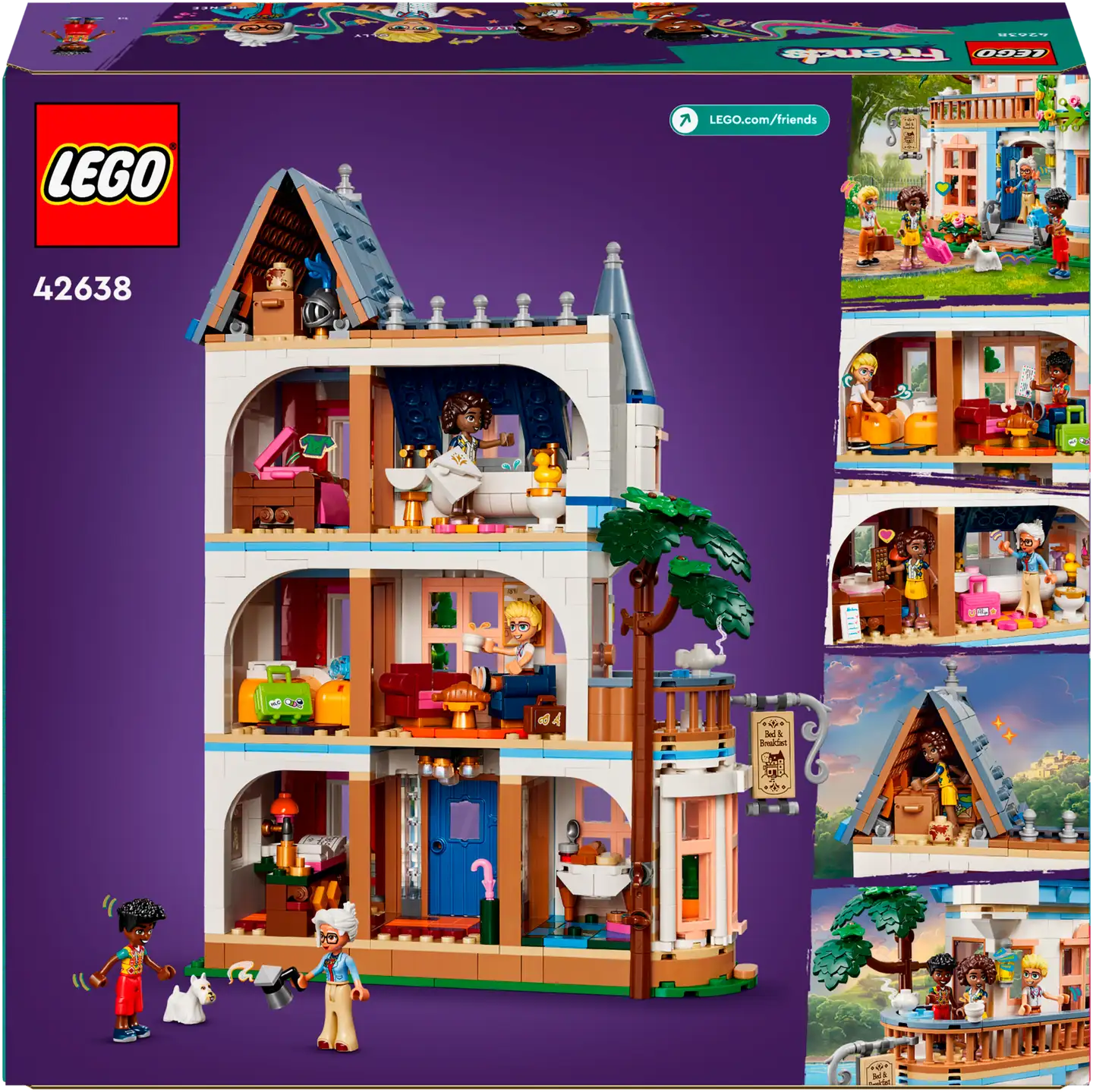 LEGO Friends 42638 Majatalo linnassa - 3