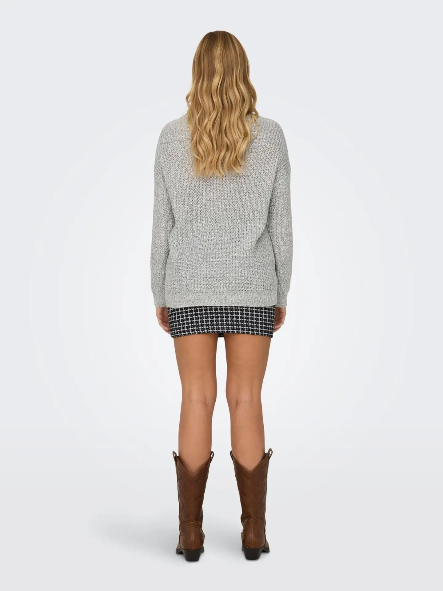 JDY naisten rento neulepusero Jdynew Megan - Cloud dancer - 6