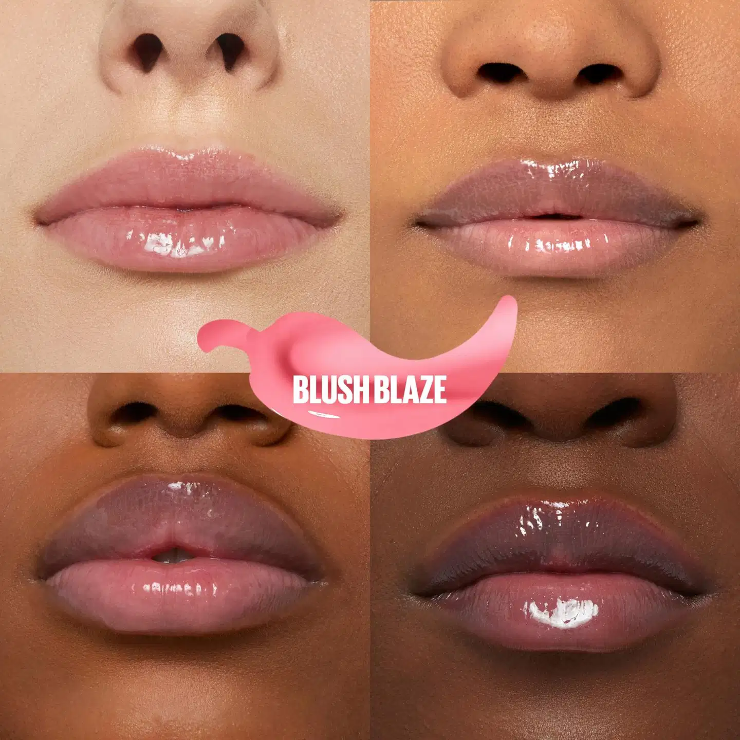 Maybelline New York Lifter Plump 004 Red Flag  huulikiilto 5,4ml - Blush Blaze - 3