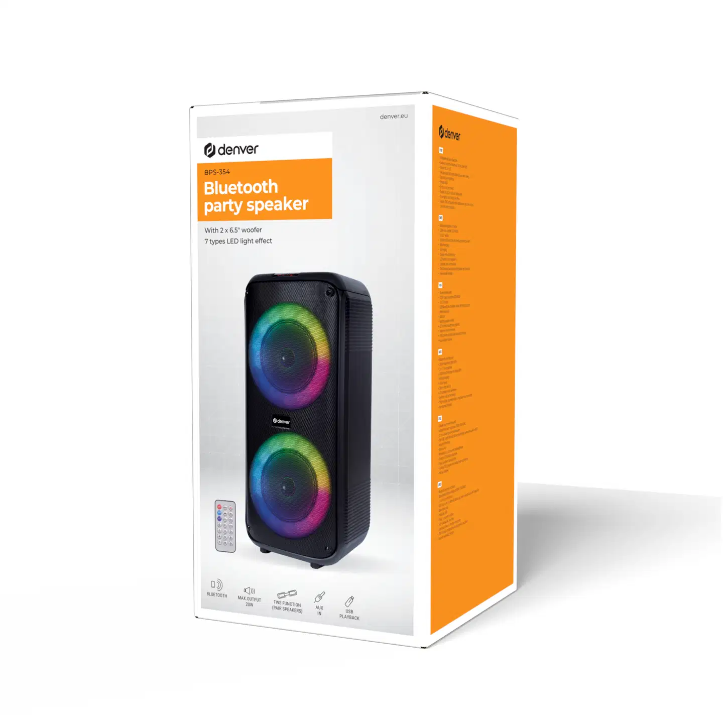 Denver Bluetooth kaiutin BPS-354 - 4