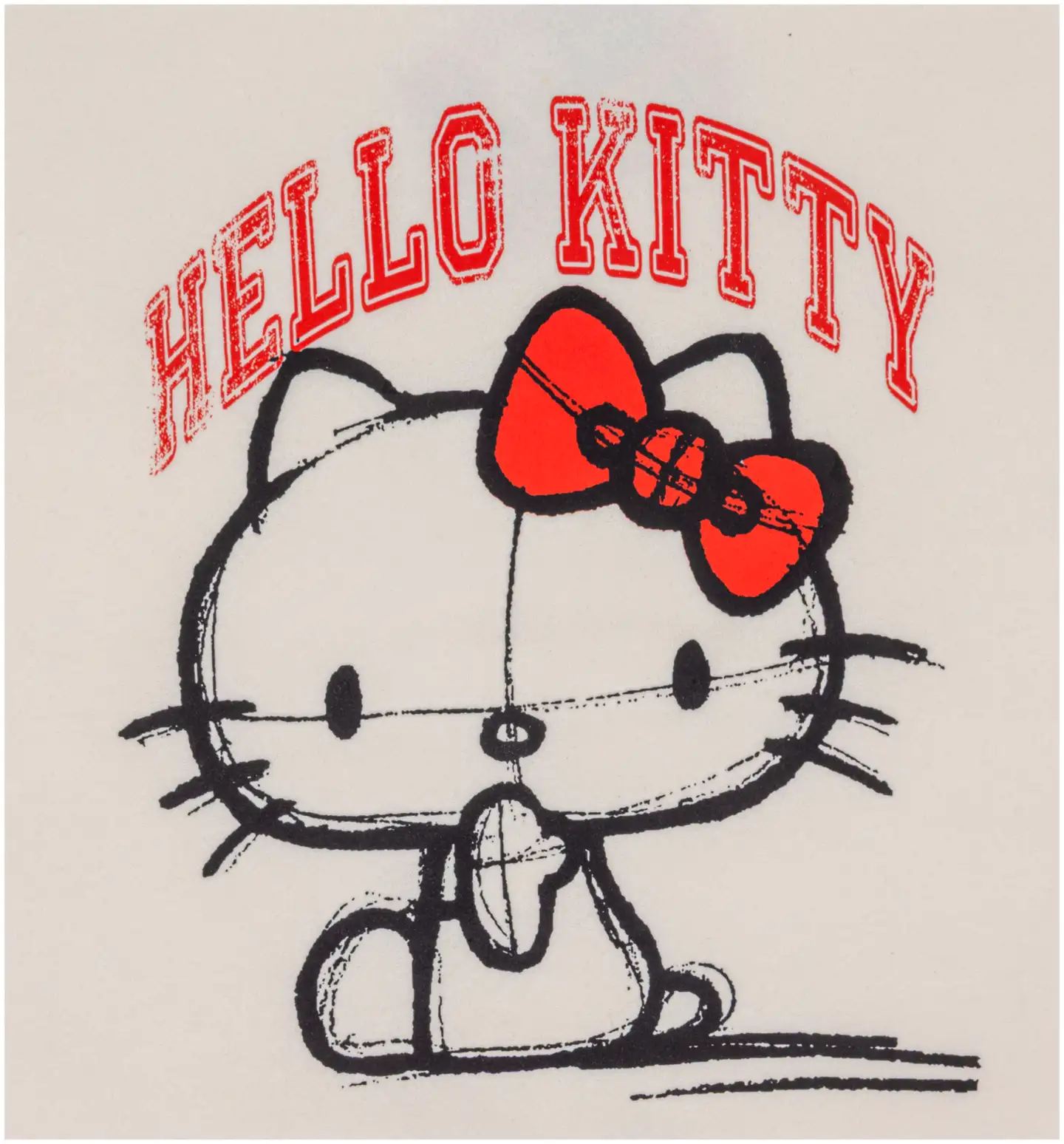 Hello Kitty naisten collegepaita I985553 - BEIGE - 3