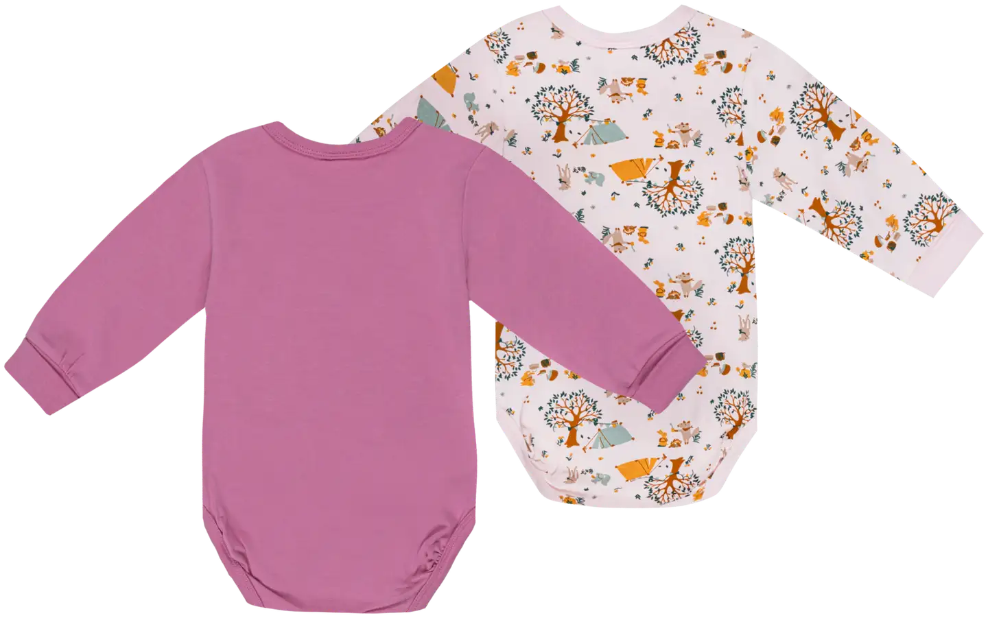 Ciraf vauvojen body Retkellä 250B260108 2-pack - 13-2803tcx pale lilac - 2