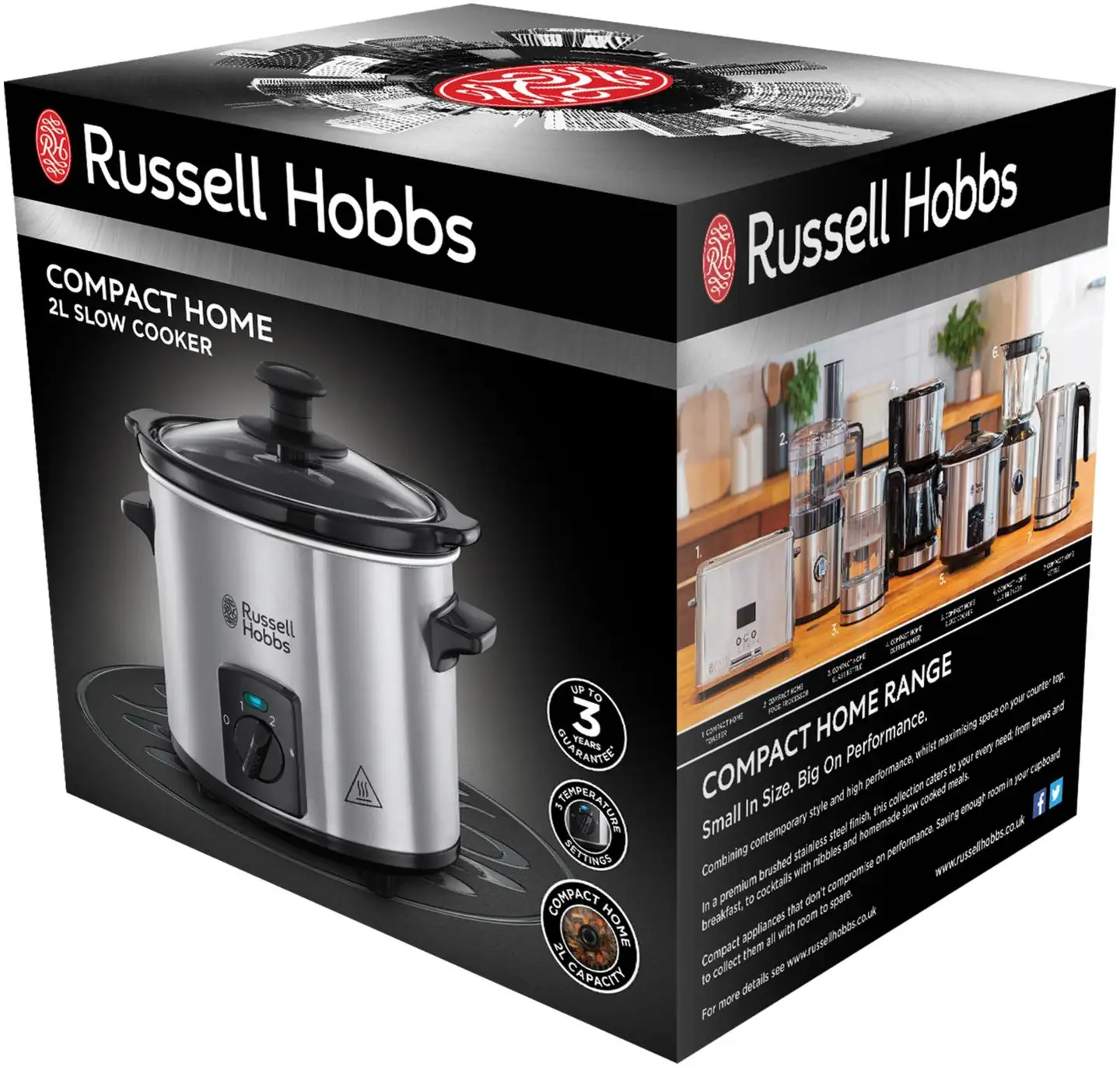 Russell Hobbs Compact Home haudutuspata - 2