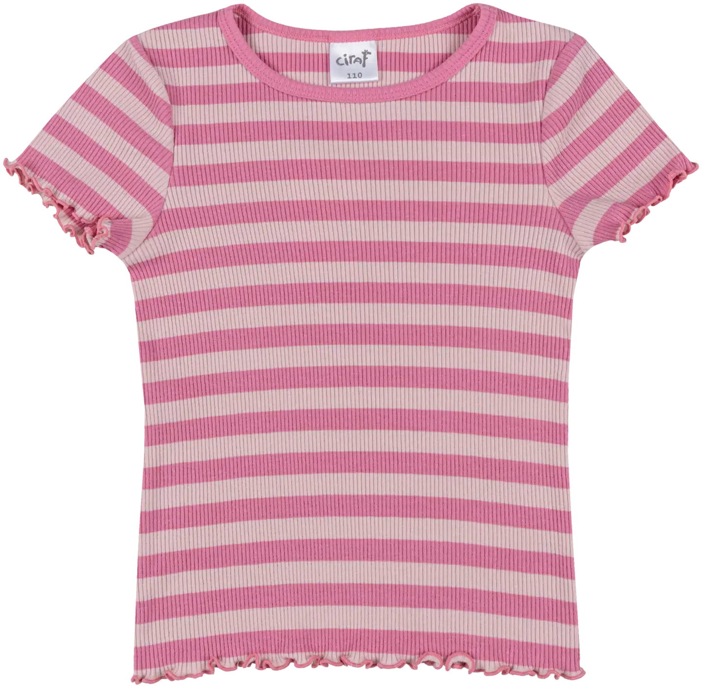 Ciraf lasten ribbi t-paita raidat 25tc261116 - Pink stripes - 1