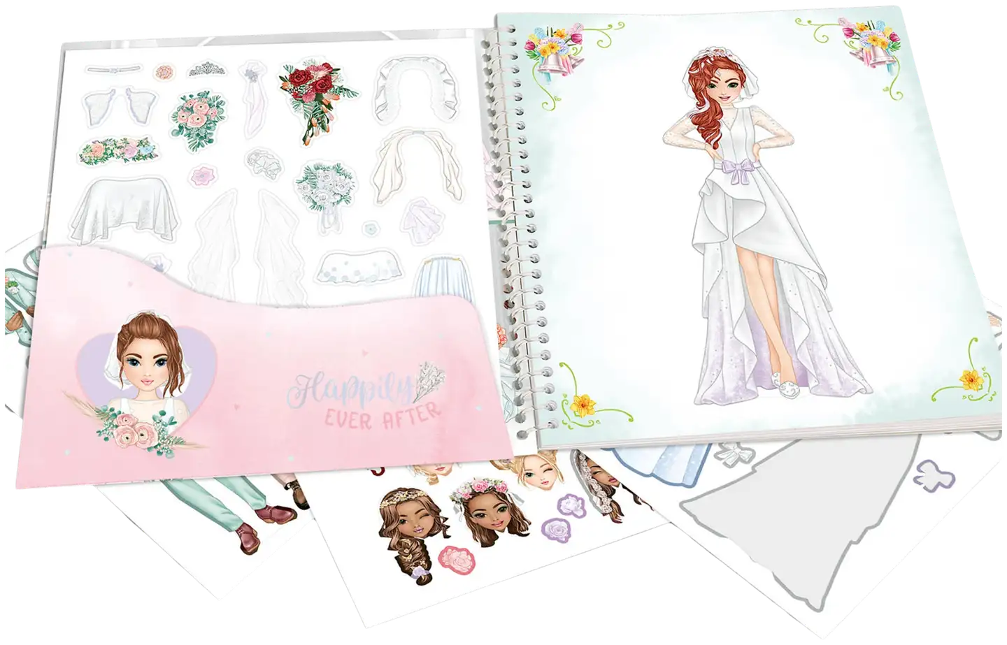 TOPModel tarrakirja Dress Me Up Wedding - 3