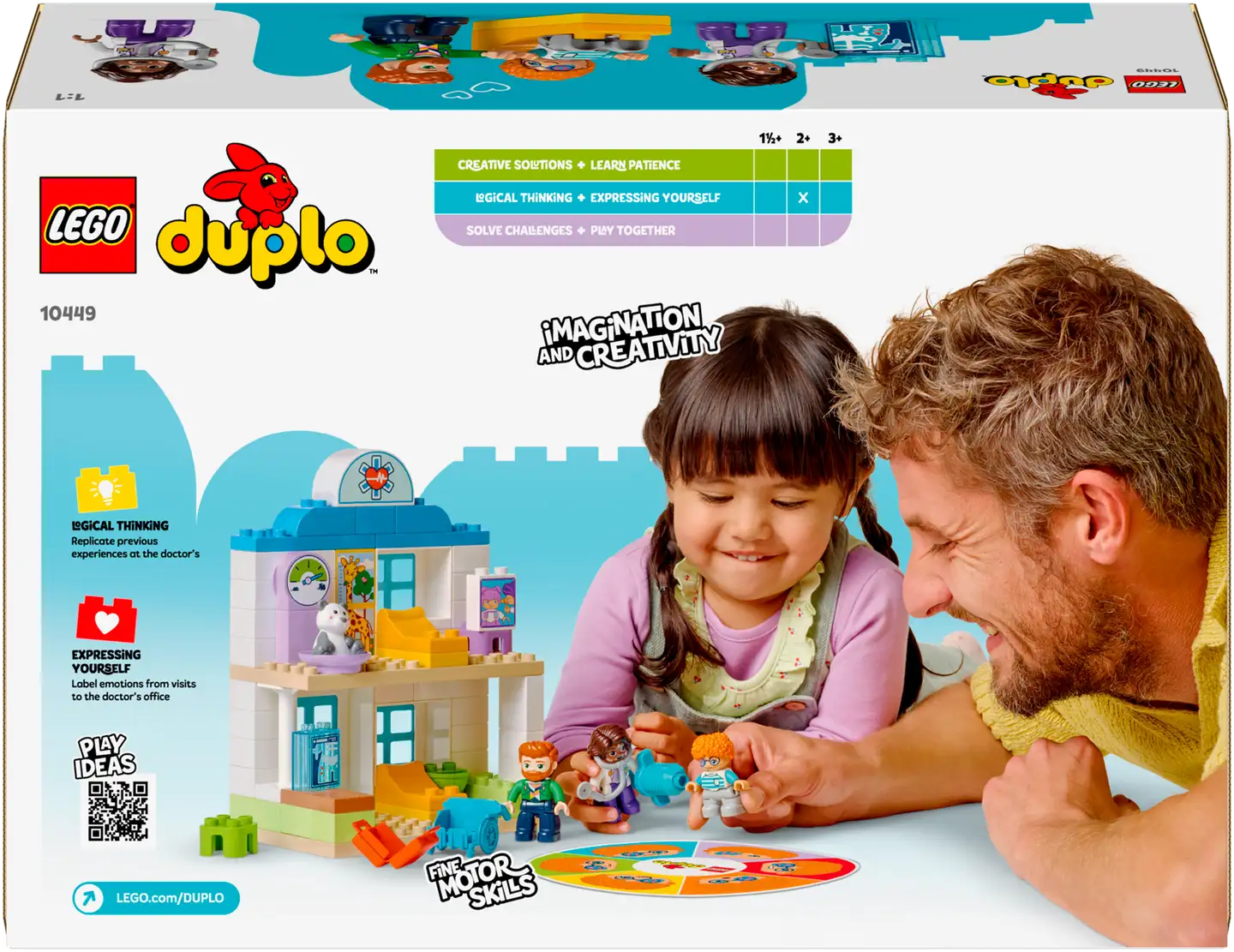 LEGO® DUPLO Town 10449 Ensimmäinen kerta: Lääkärissä - 3