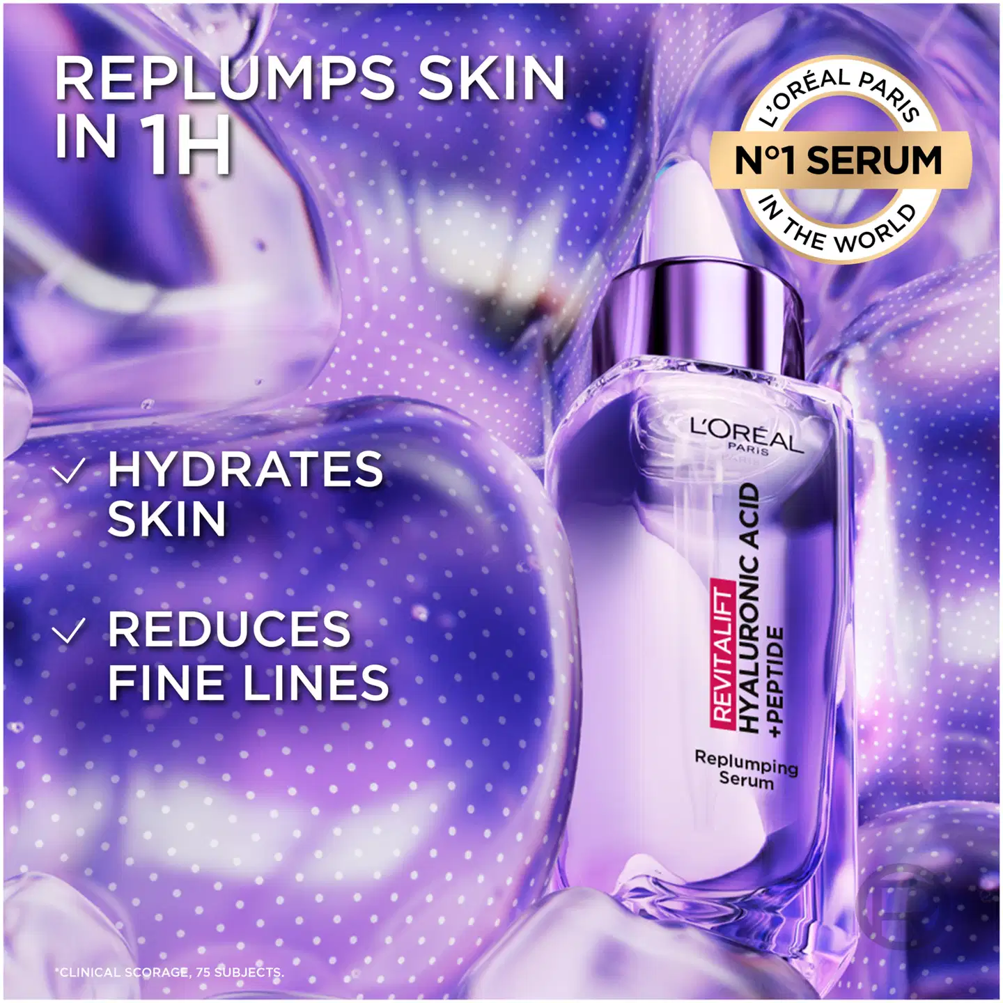 L'Oréal Paris Revitalift Filler 1,5% puhdasta hyaluronihappoa sisältävä seerumi ryppyjä vastaan 30ml - 4
