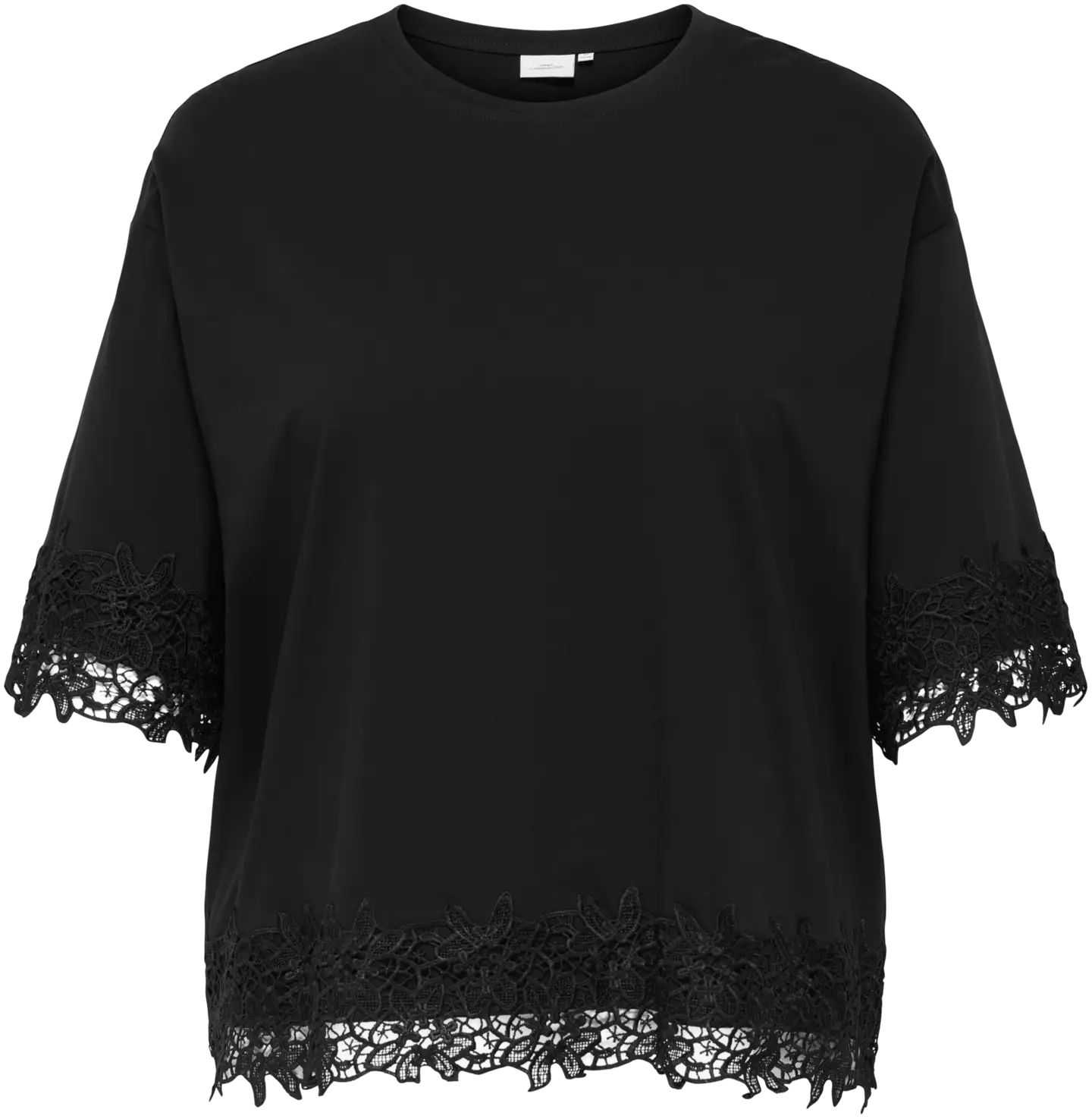 ONLY CARMAKOMA naisten paita Carpenny - BLACK - 1