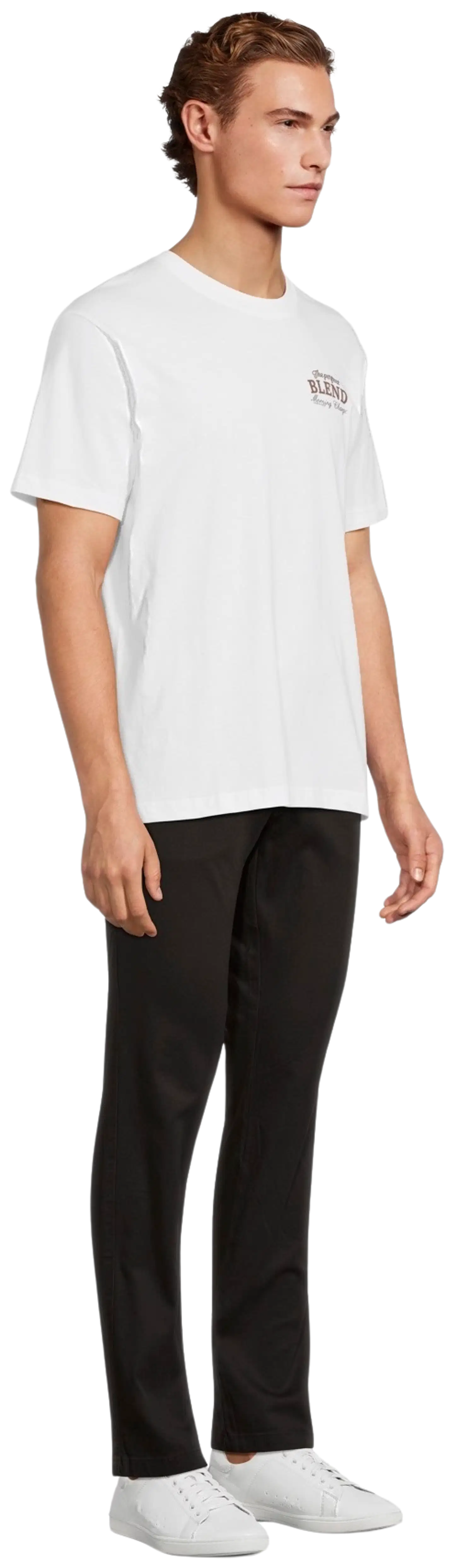 WKLY. miesten t-paita Coffee Beans - WHITE - 4