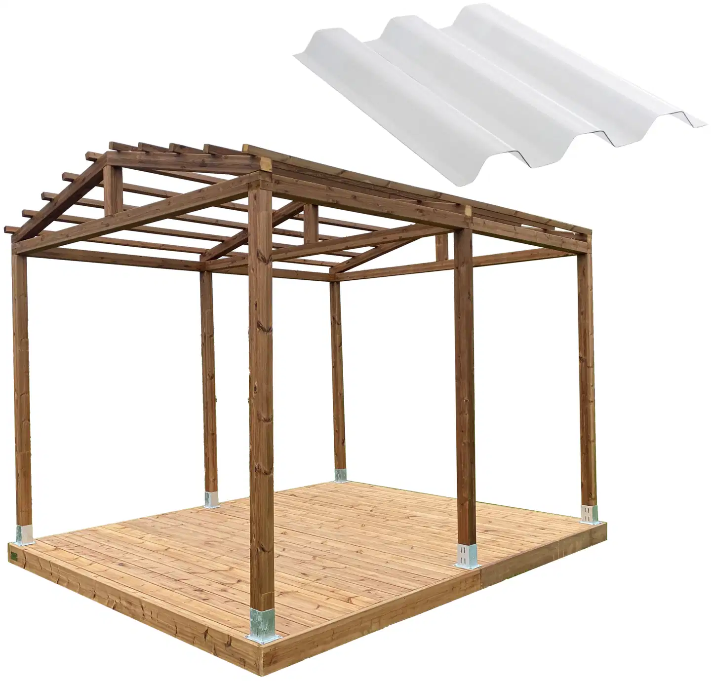 PatioN°rd Harju pergola 3x4 valokatteella - 1