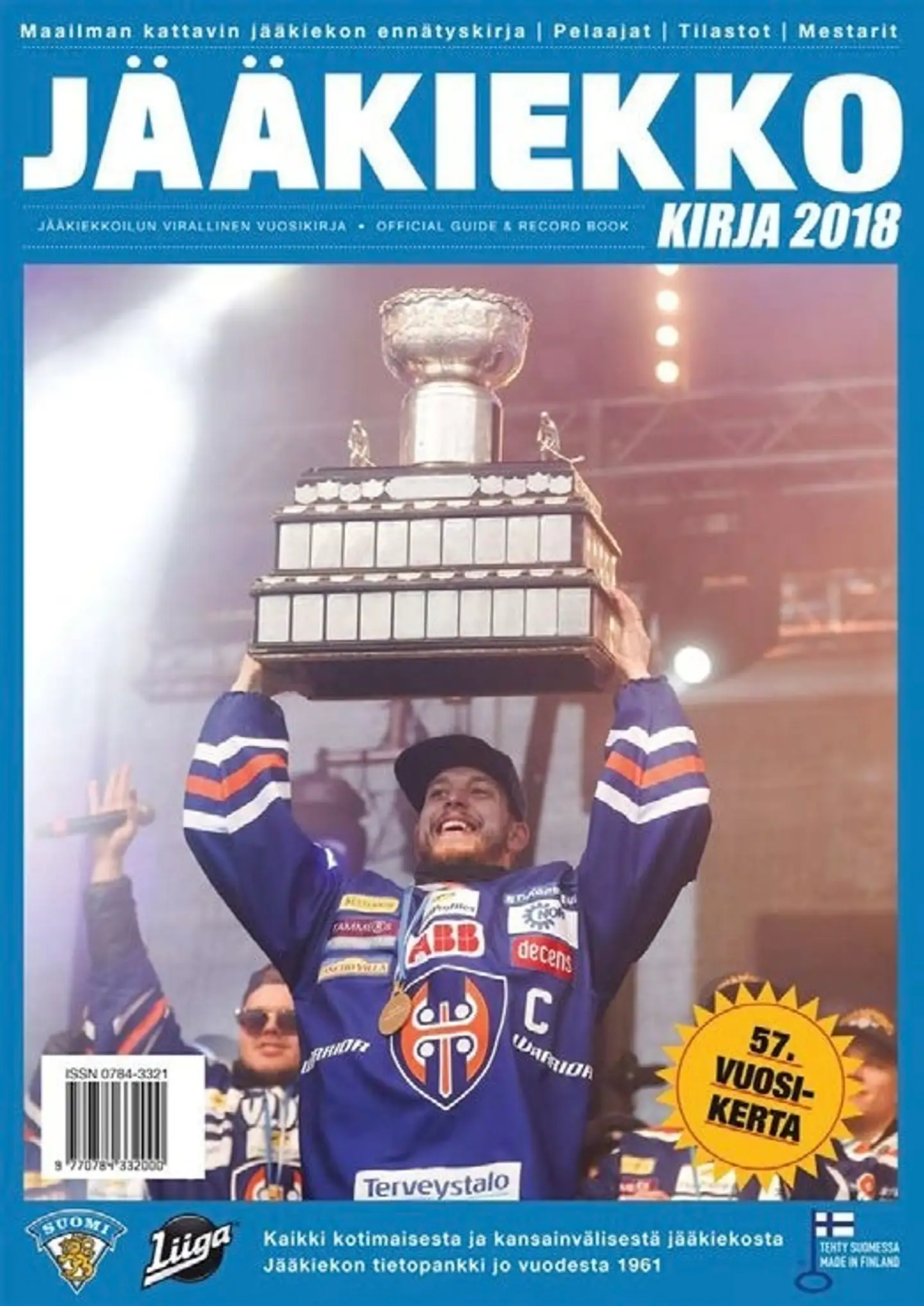 Jääkiekkokirja 2018-2019 - Suomen jääkiekkoliiton ja liigan virallinen kausijulkaisu