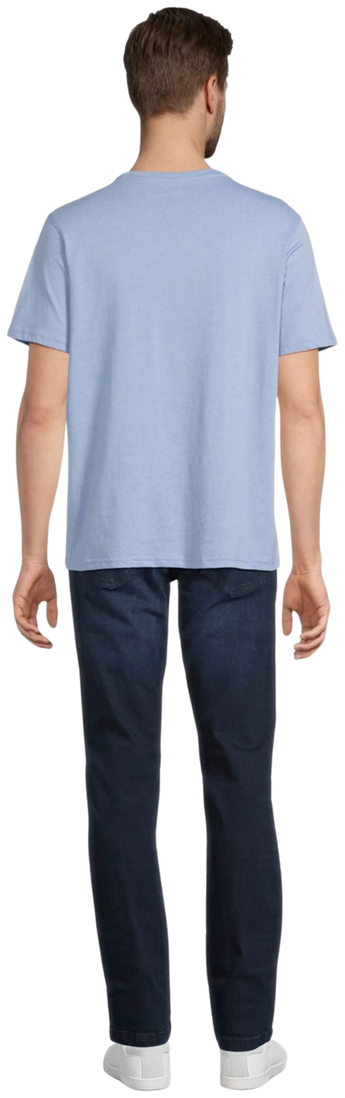 House miesten t-paita 195HNOS2 - Light blue melange - 3
