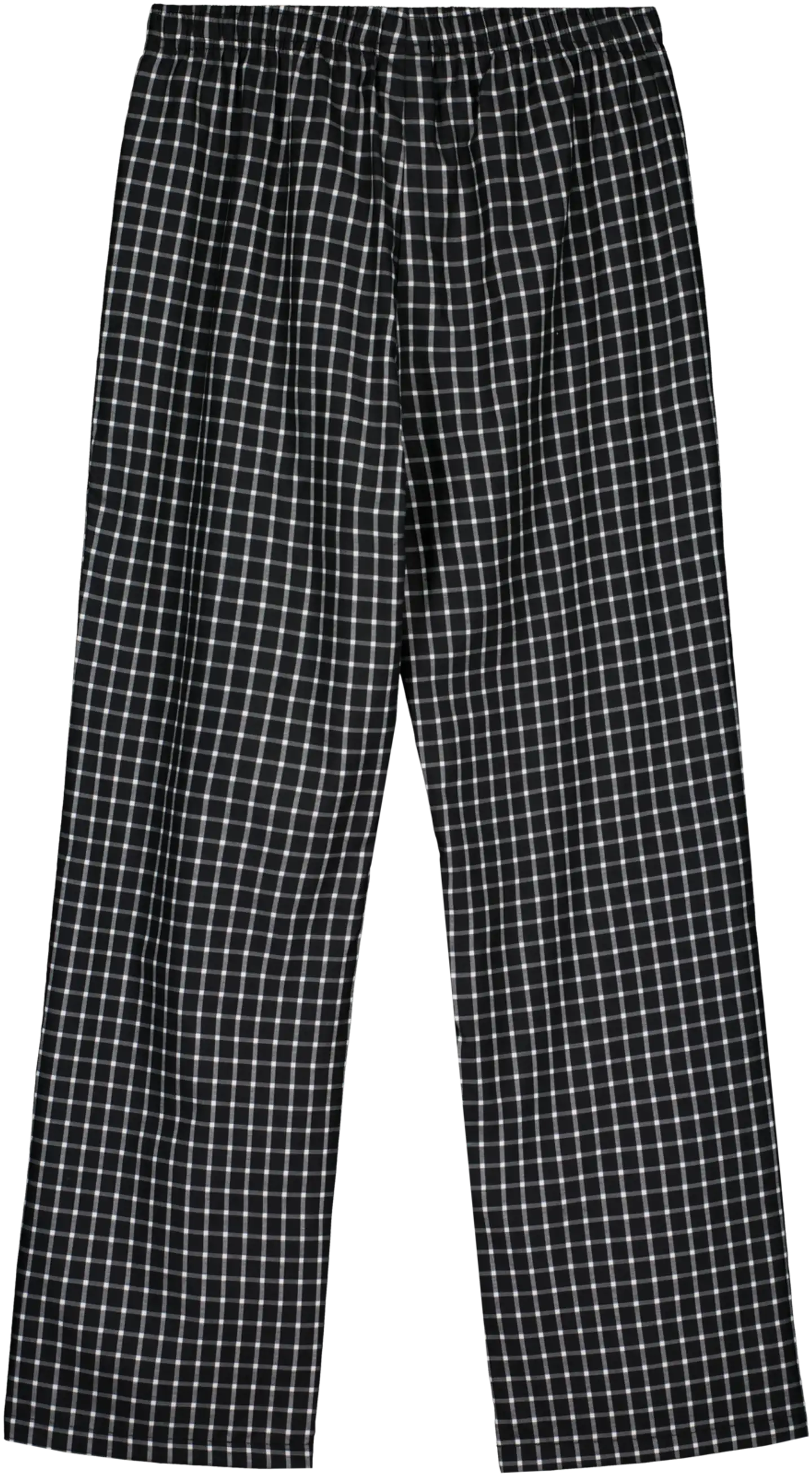 WKLY. naisten pyjamahousut 212W042634 - black check - 2