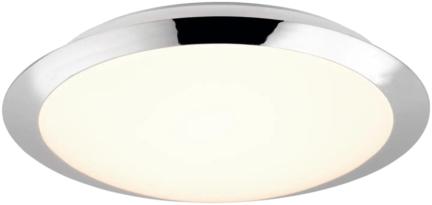 Trio LED-kylpyhuoneplafondi Umberto 29 cm kromi - 1