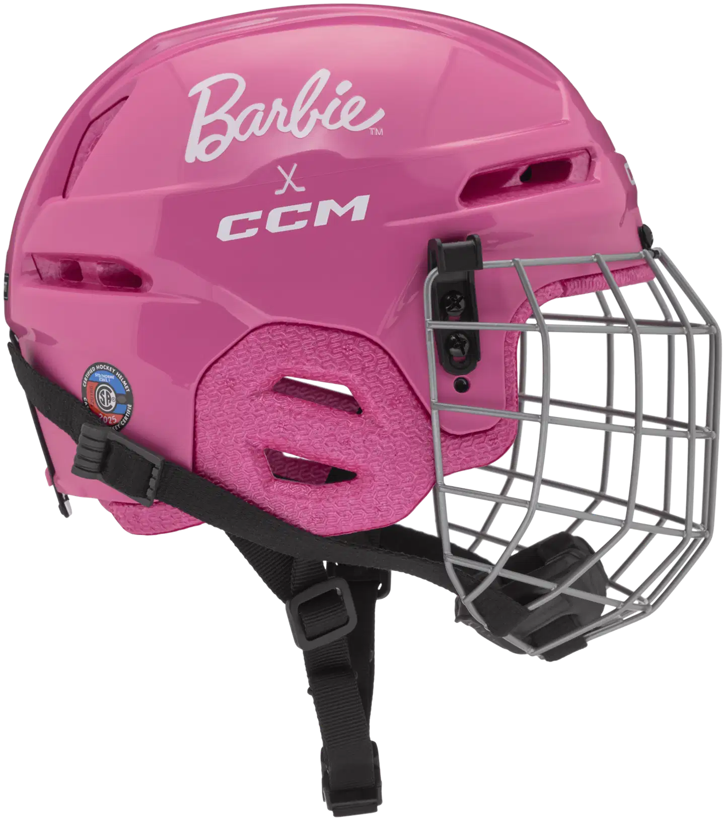 CCM x Barbie Multisport Kypärä kasvosuojalla - 3