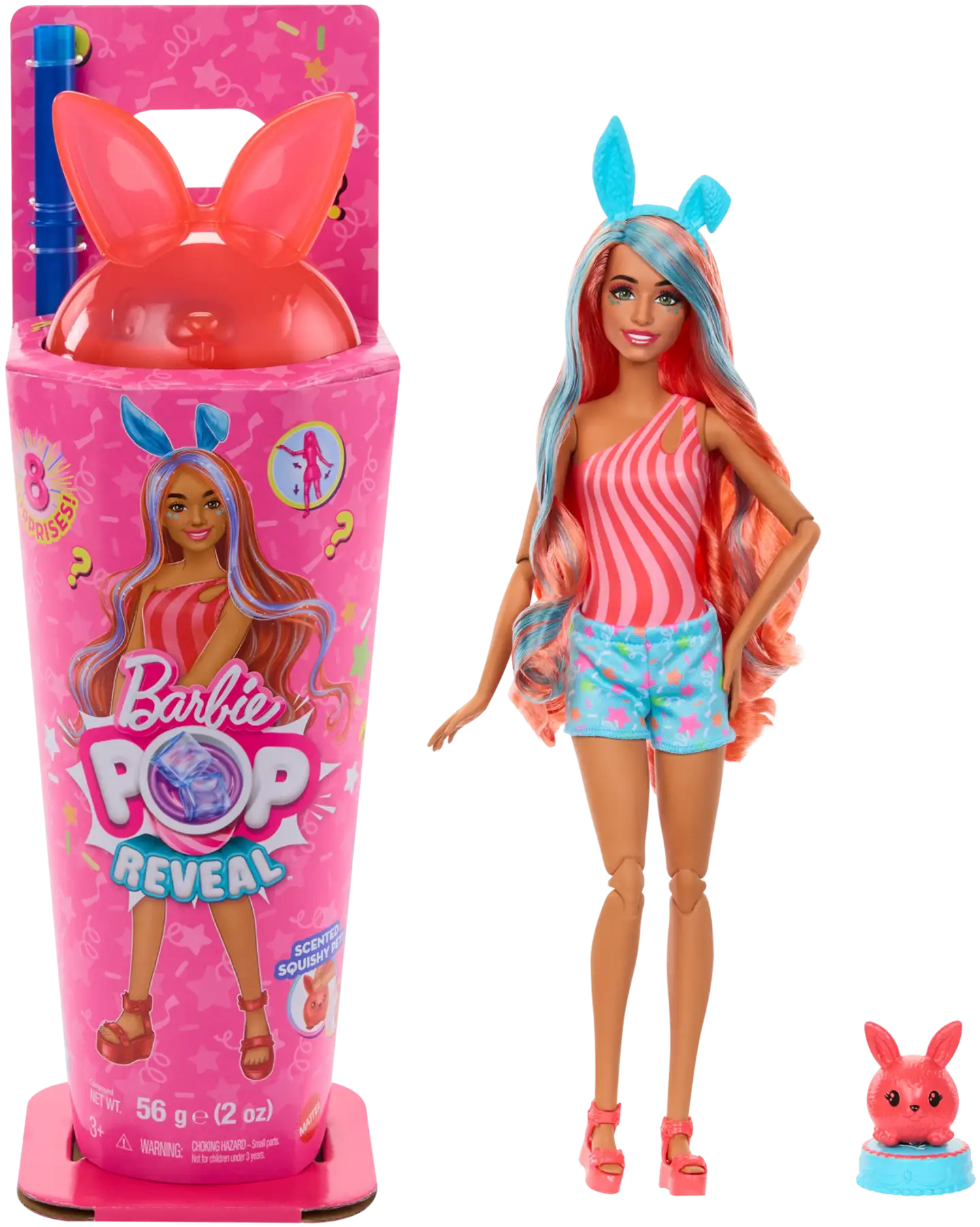 Barbie Pop Reveal -muotinukke - 1