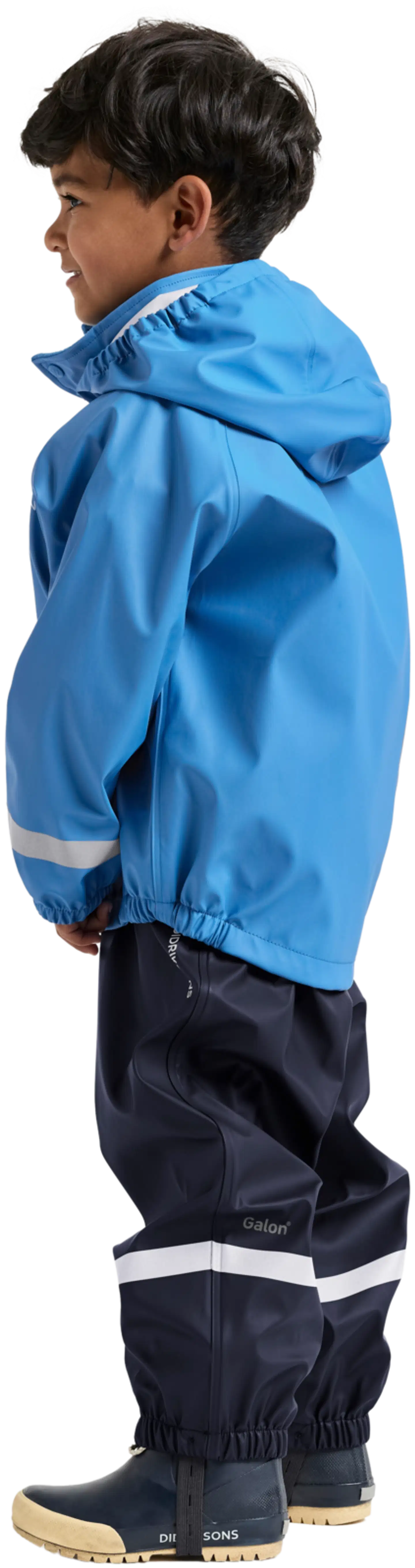 Didriksons lasten sadetakki Slaskeman - Sharp blue - 5