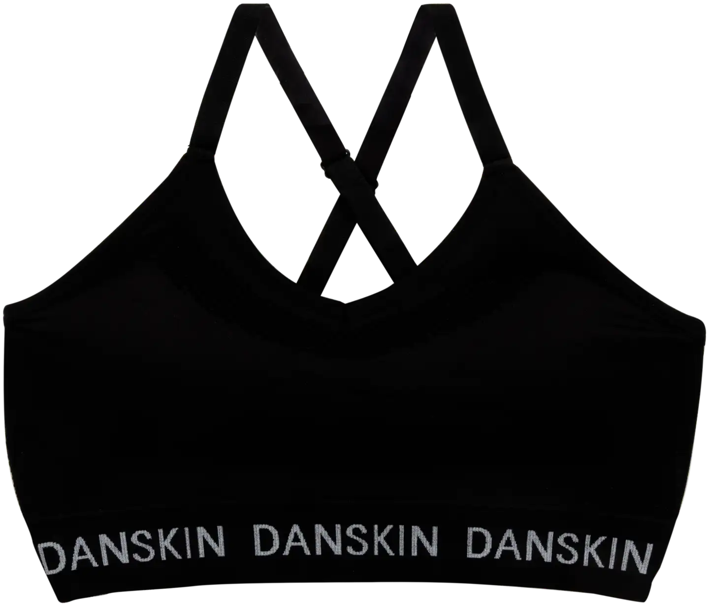 Danskin naisten rintaliivitoppi 211D332555 2-pack - Black/white - 3