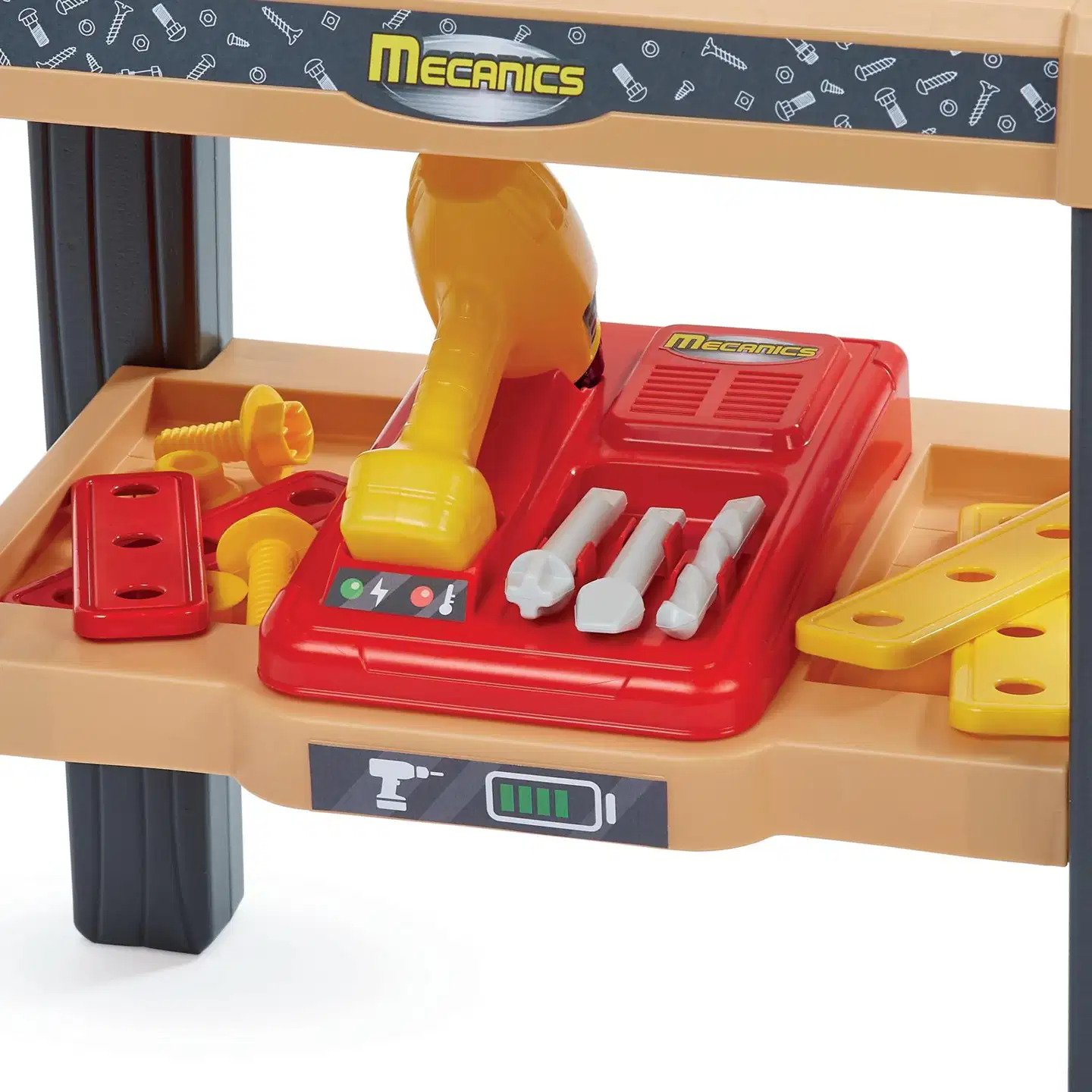 Ecoiffier - Mecanics - Iso työkalupenkki - 6