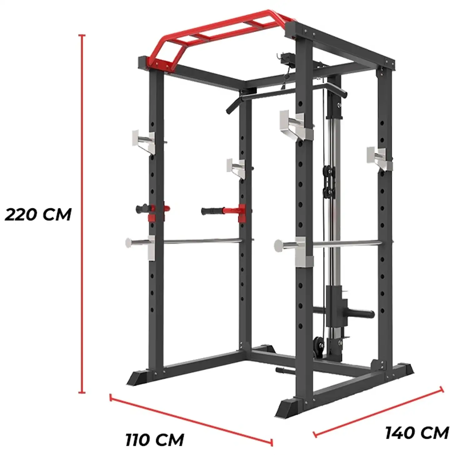 Core Power Rack 110X140X220 Cm - 8