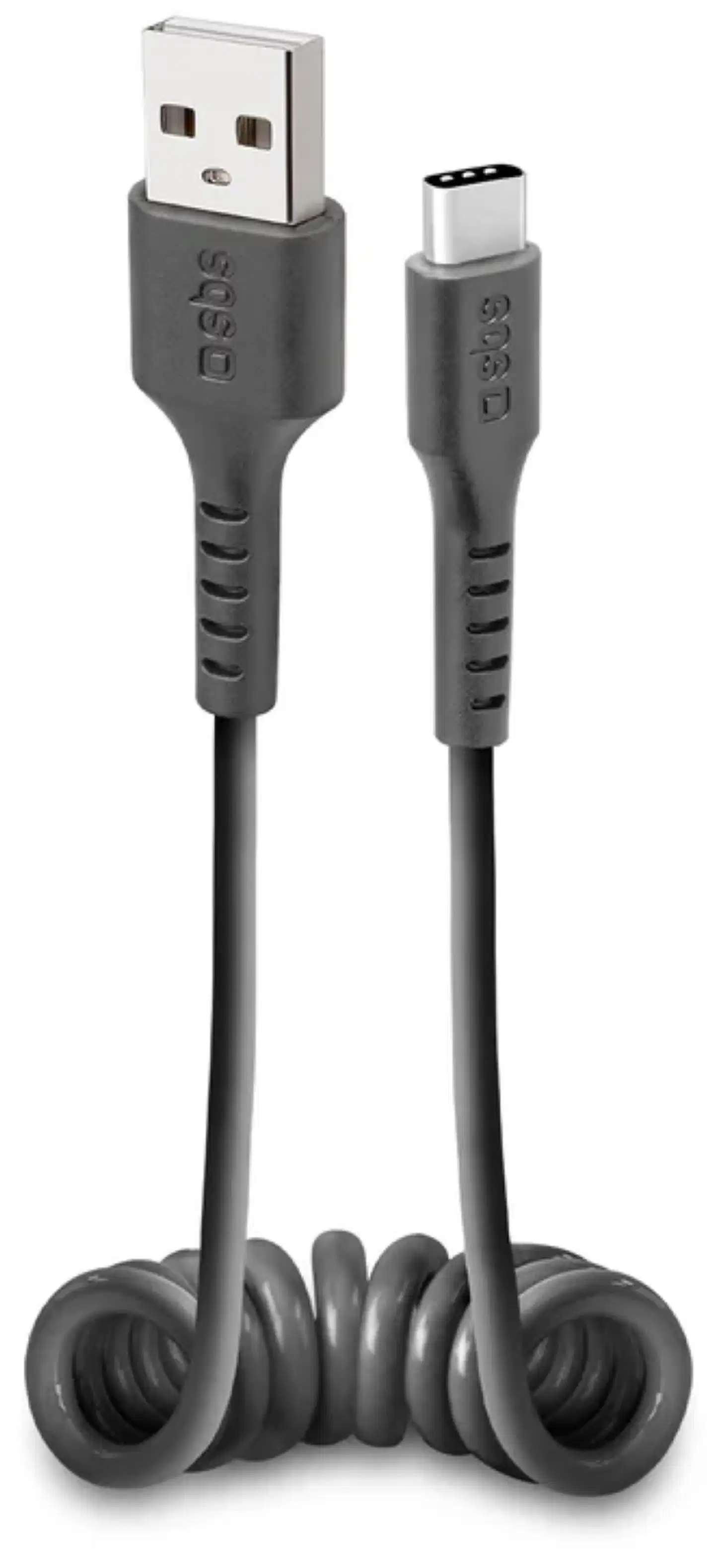 SBS kierrekaapeli Usb-A To Usb-C 0,5 M musta - 1