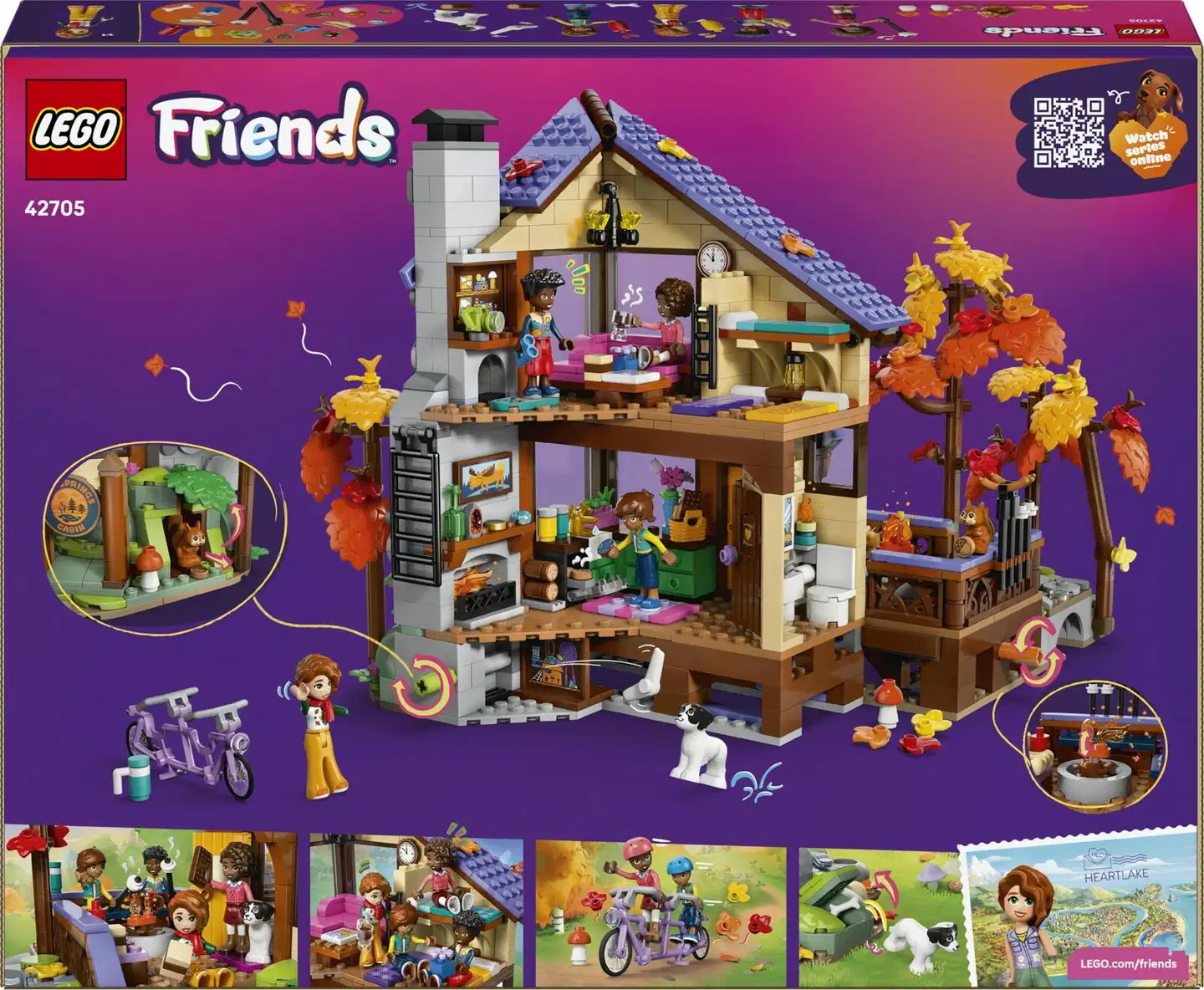 LEGO® Friends 42705 Mukava mökki syysmetsässä - 4