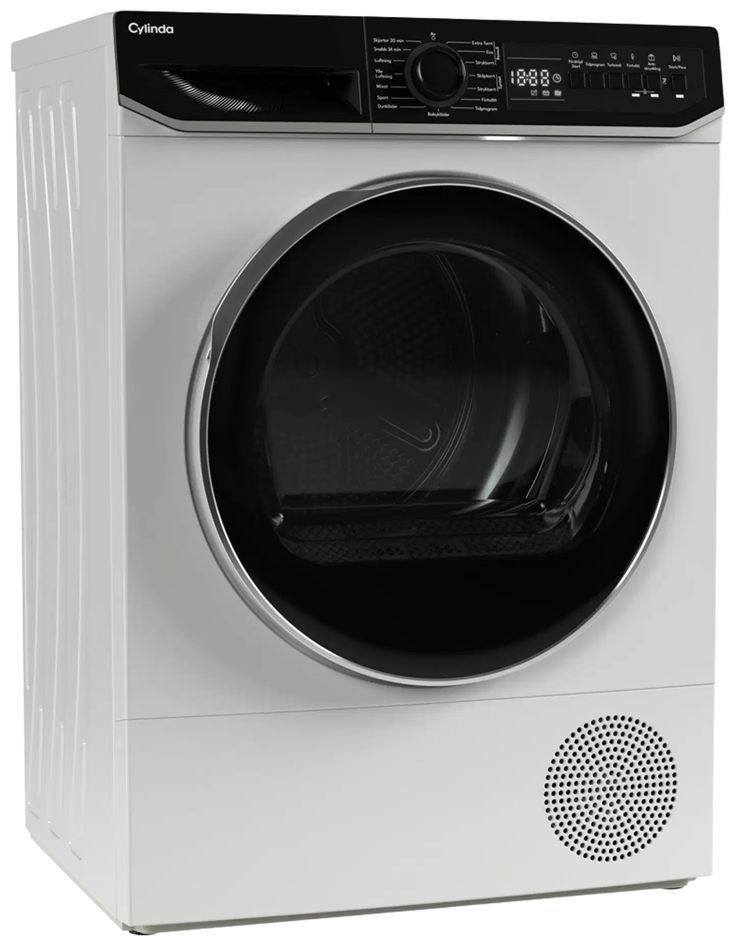 Cylinda kuivausrumpu TVP911G28E, 8 kg, valkoinen - 2