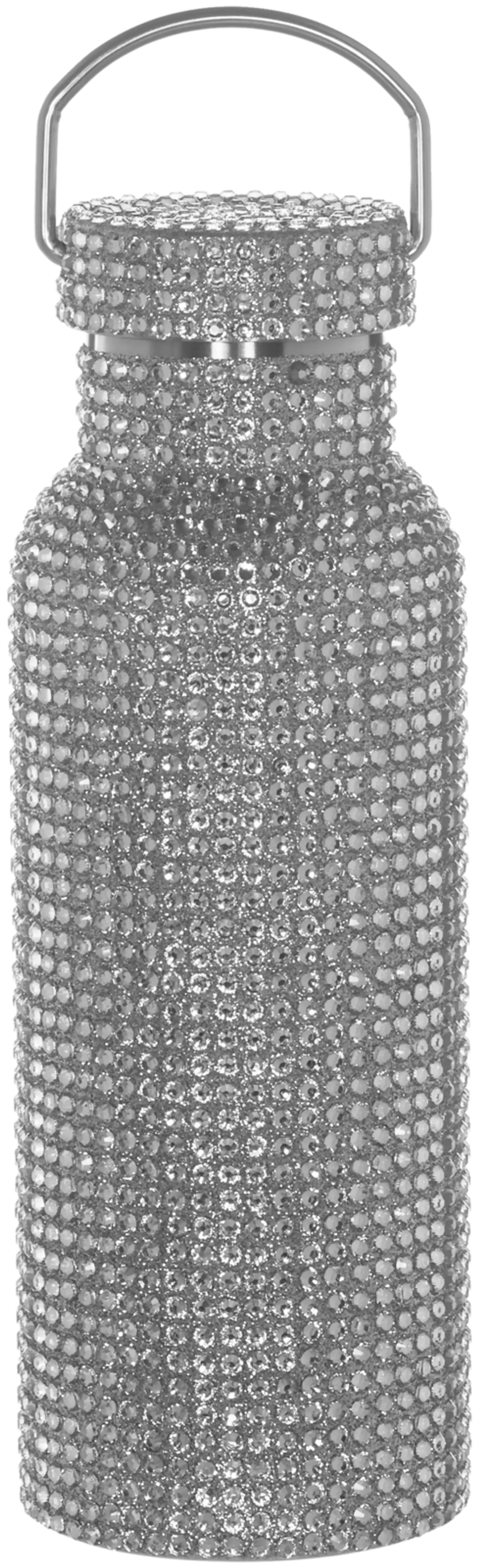 Maku Deal Termospullo Diamond Glitter 500 ml hopea