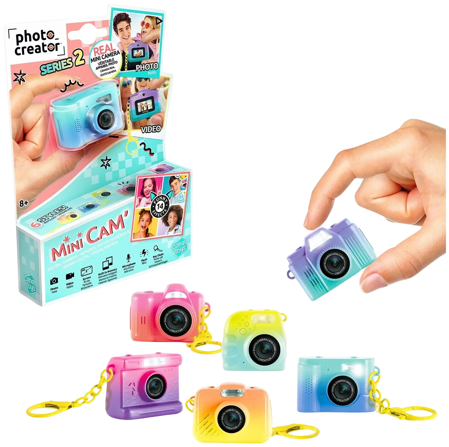 CREATOR Minidigikamera avaimenperällä - 1