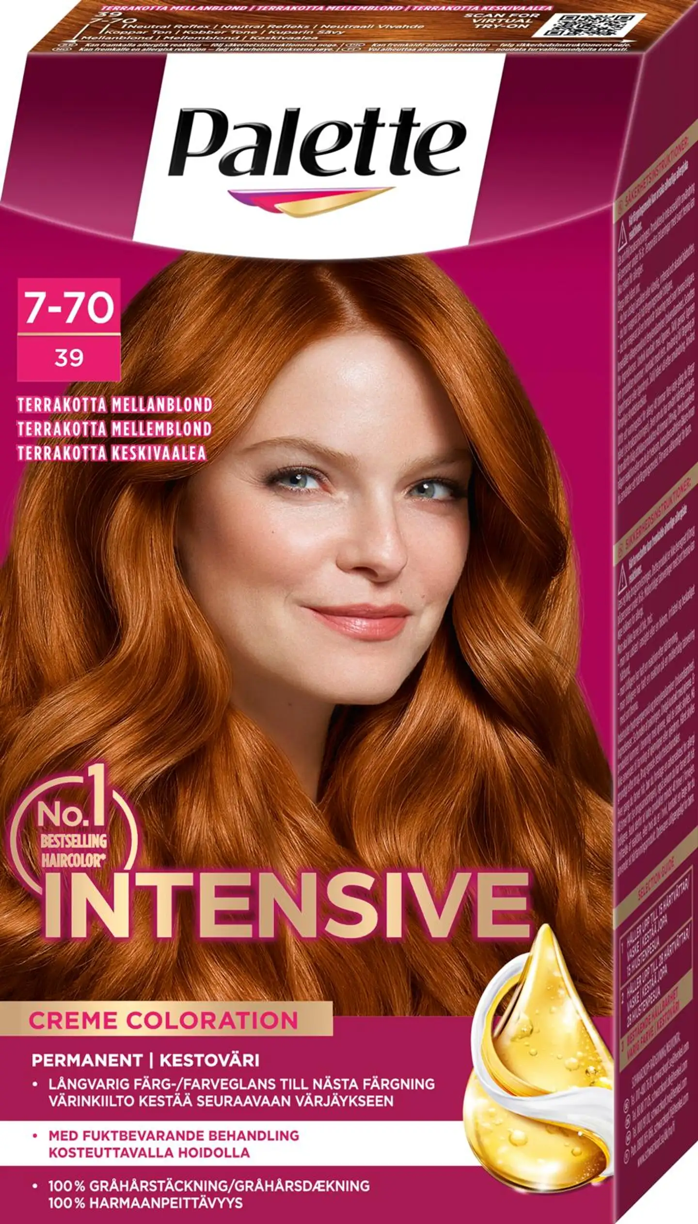 Palette  7-70 Terracotta M Brown