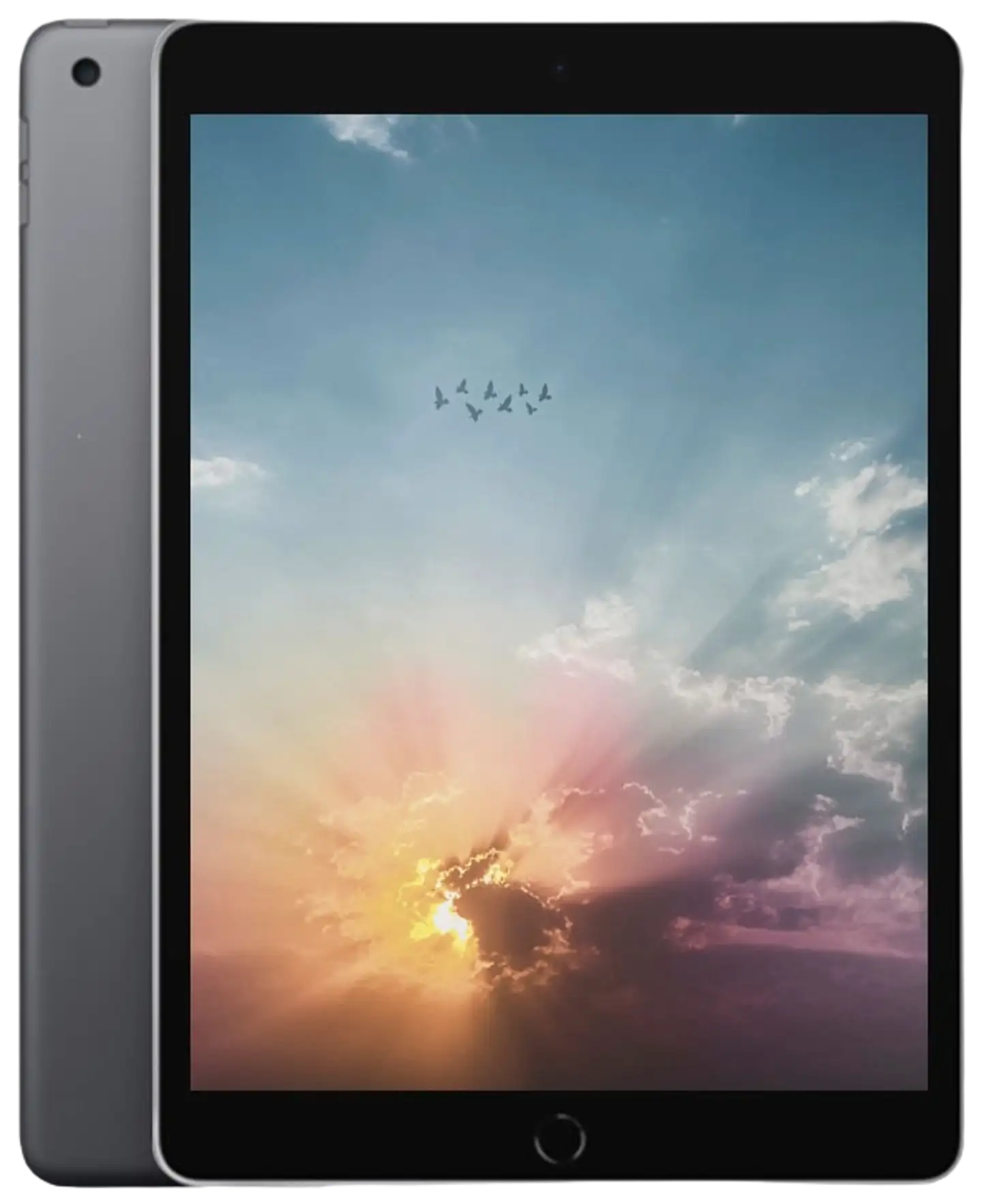 iPad tabletti 9th gen (2021) Wi-Fi 64GB SpaceGray, tehdashuollettu, käytetty tabletti
