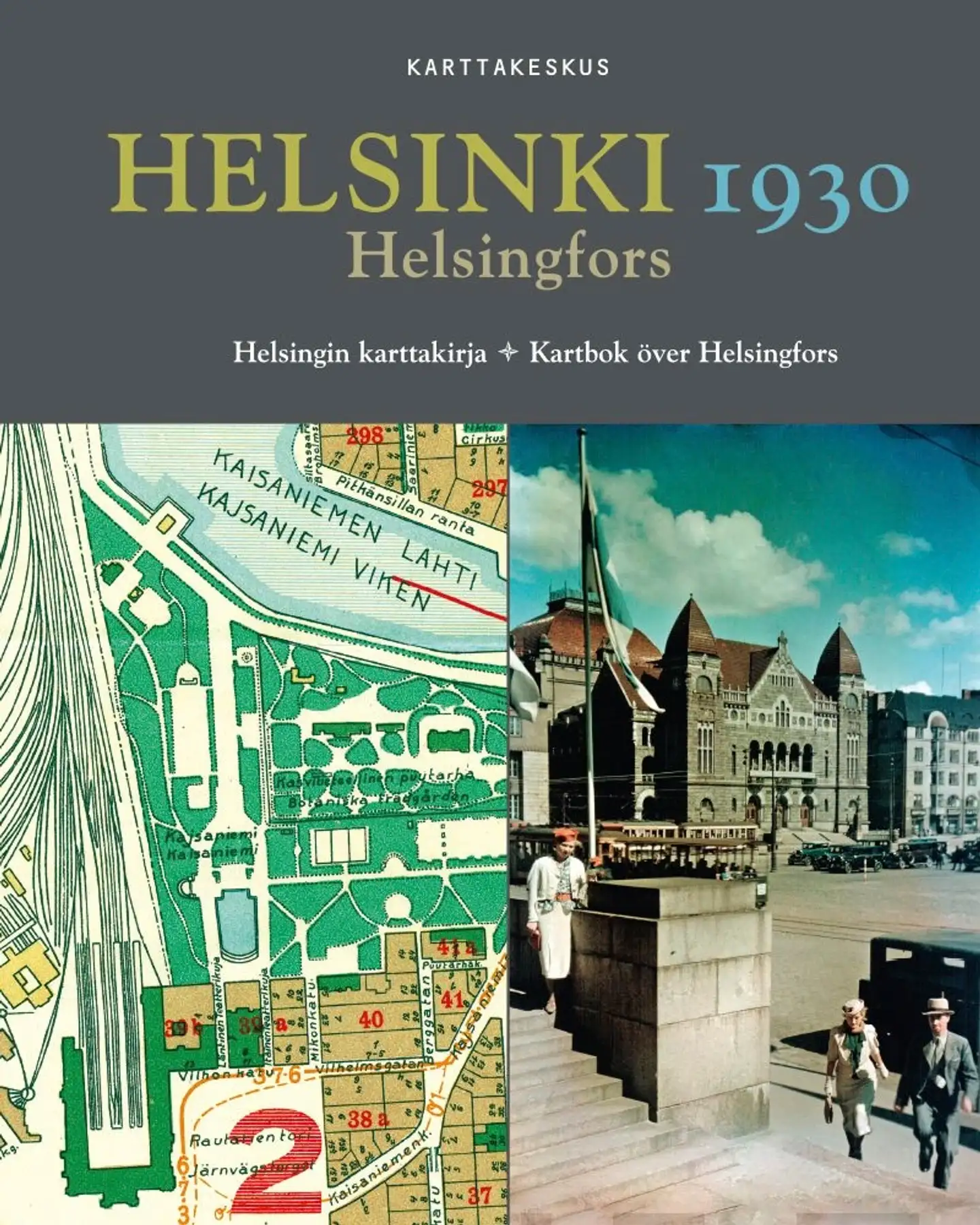 Helsinki 1930 - Helsingin karttakirja; Kartbok över Helsingfors