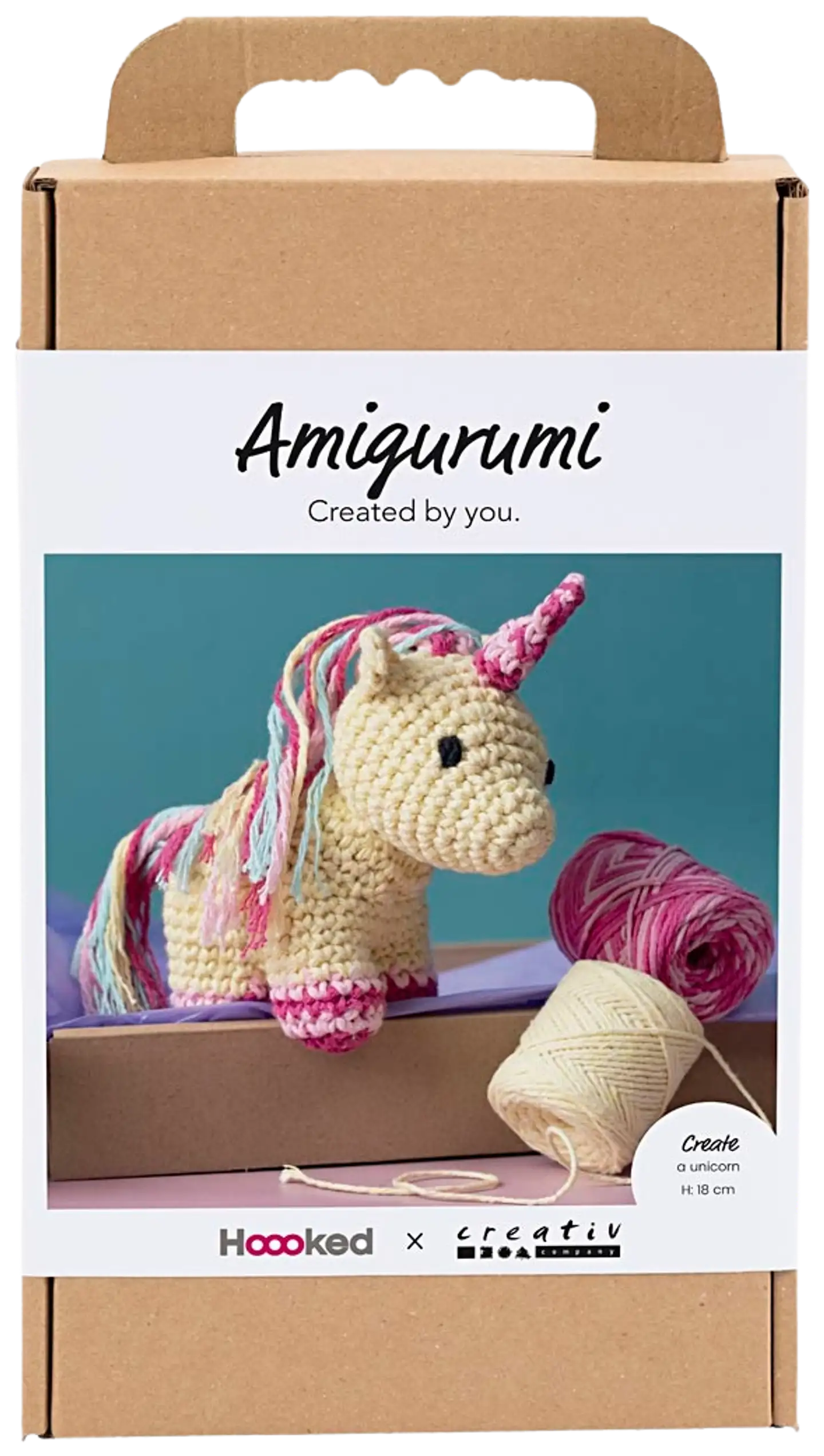 Amigurumi Askartelusetti, Yksisarvinen, 1pkk/ 1 pkt - 1