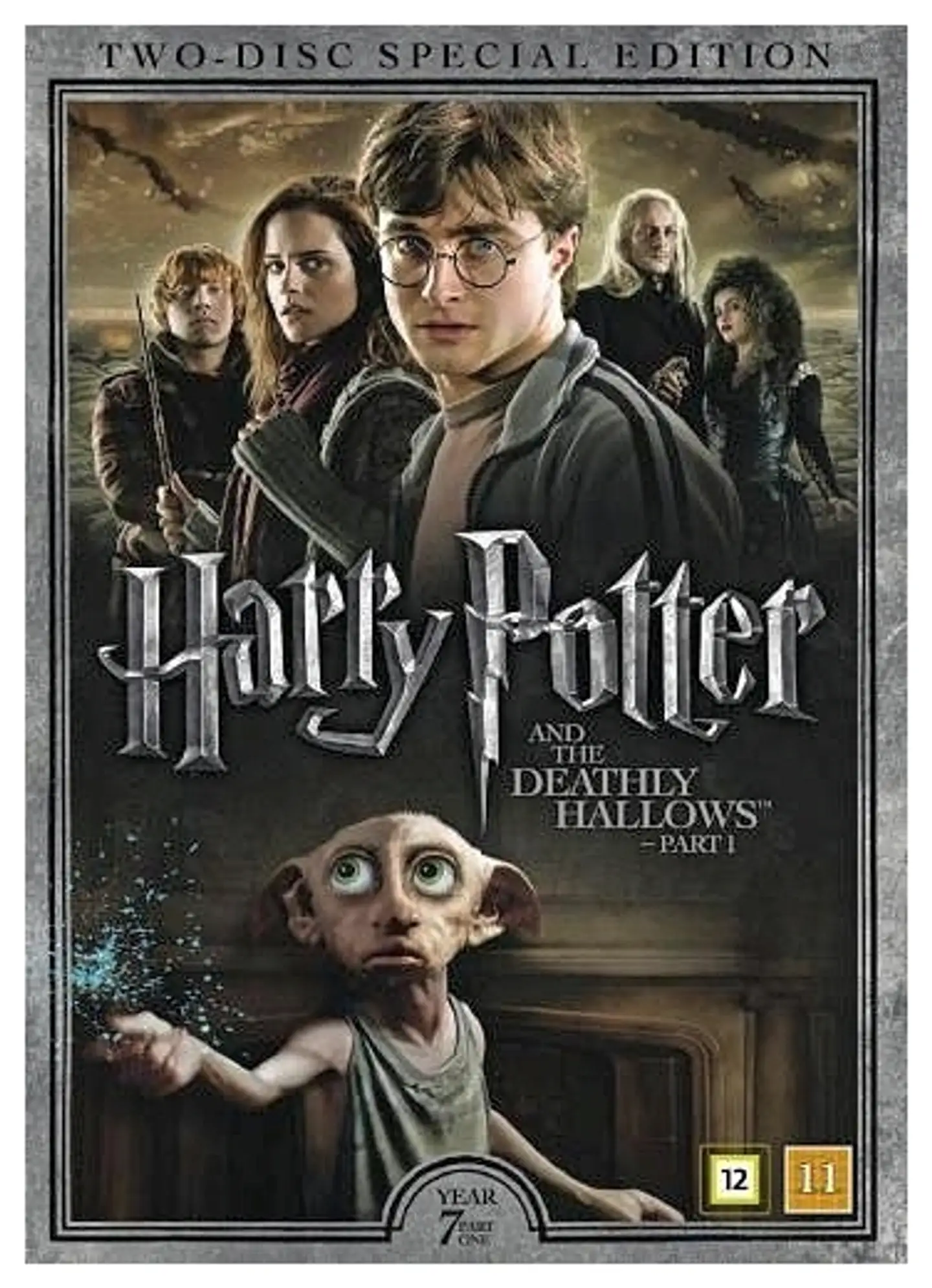 Harry Potter ja kuoleman varjelukset osa 1 + Dokumentti 2DVD