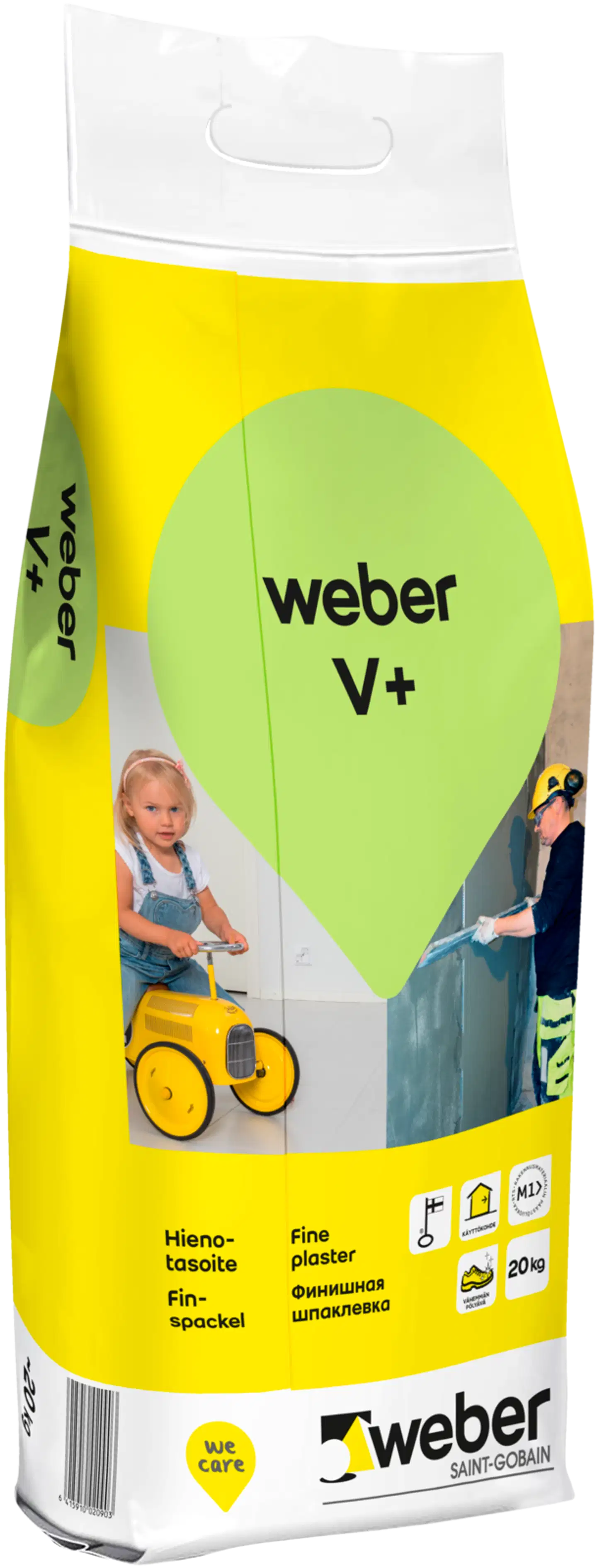 Weber Vetonit V+ Hienotasoite 20 kg