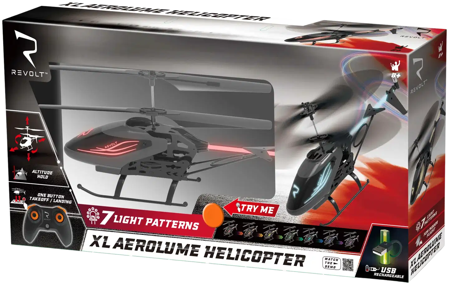 REVOLT XL Aerolume Helikopteri 33 cm - 2