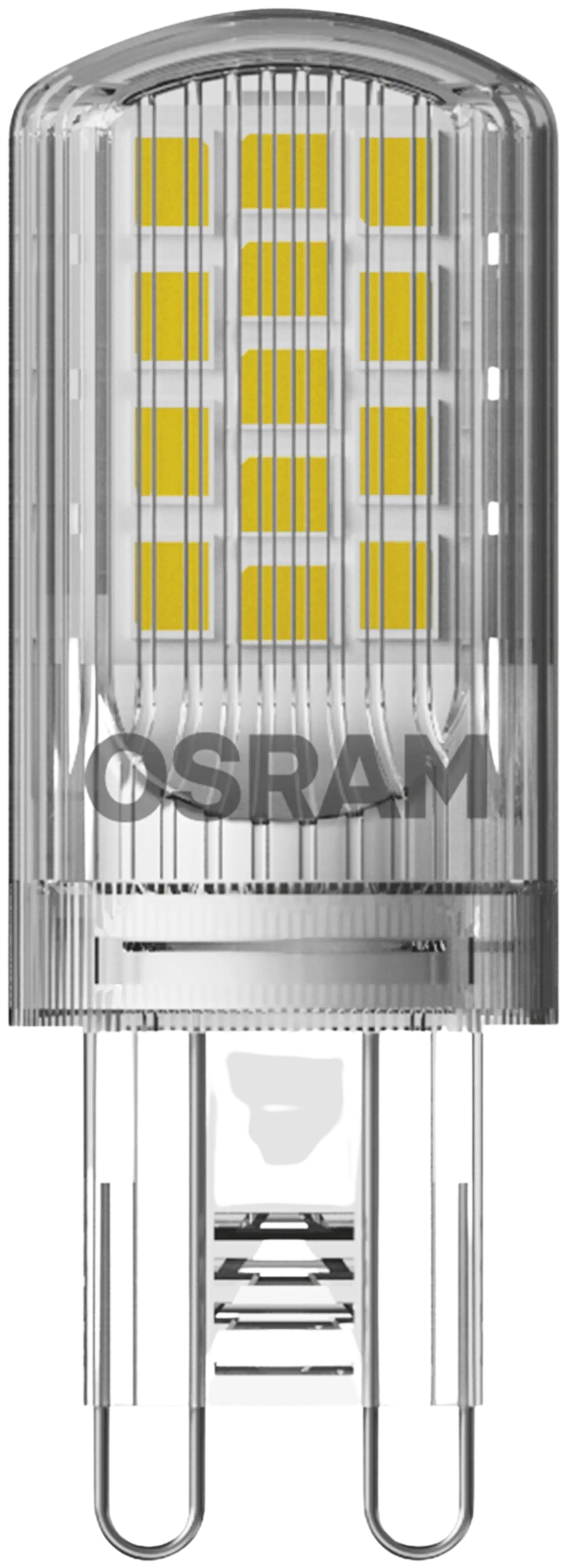 Osram LED PIN 4,2W/2700K G9 ei-himmennettävä kirkaskupuinen LED-pienoislamppu 2 kpl/pkt - 1