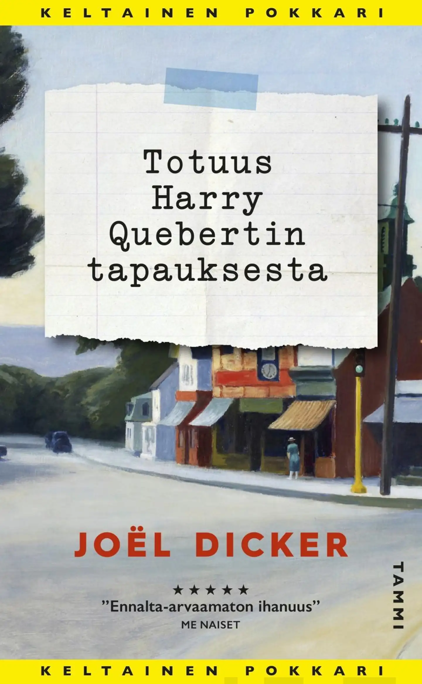 Dicker, Totuus Harry Quebertin tapauksesta