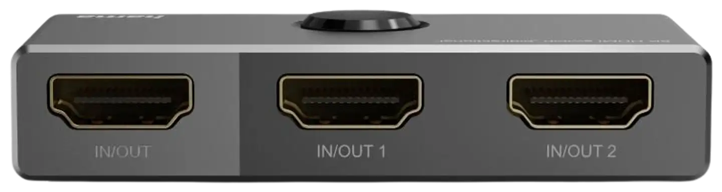 Hama HDMI™-kytkin, 1 in 2 out/2 in 1 out, 8K - 4