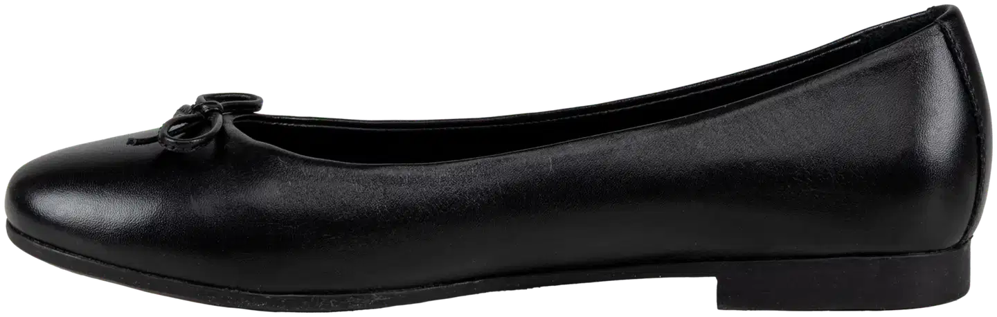 House naisten nahkaiset ballerinat Nora UB31-5102 - BLACK - 4